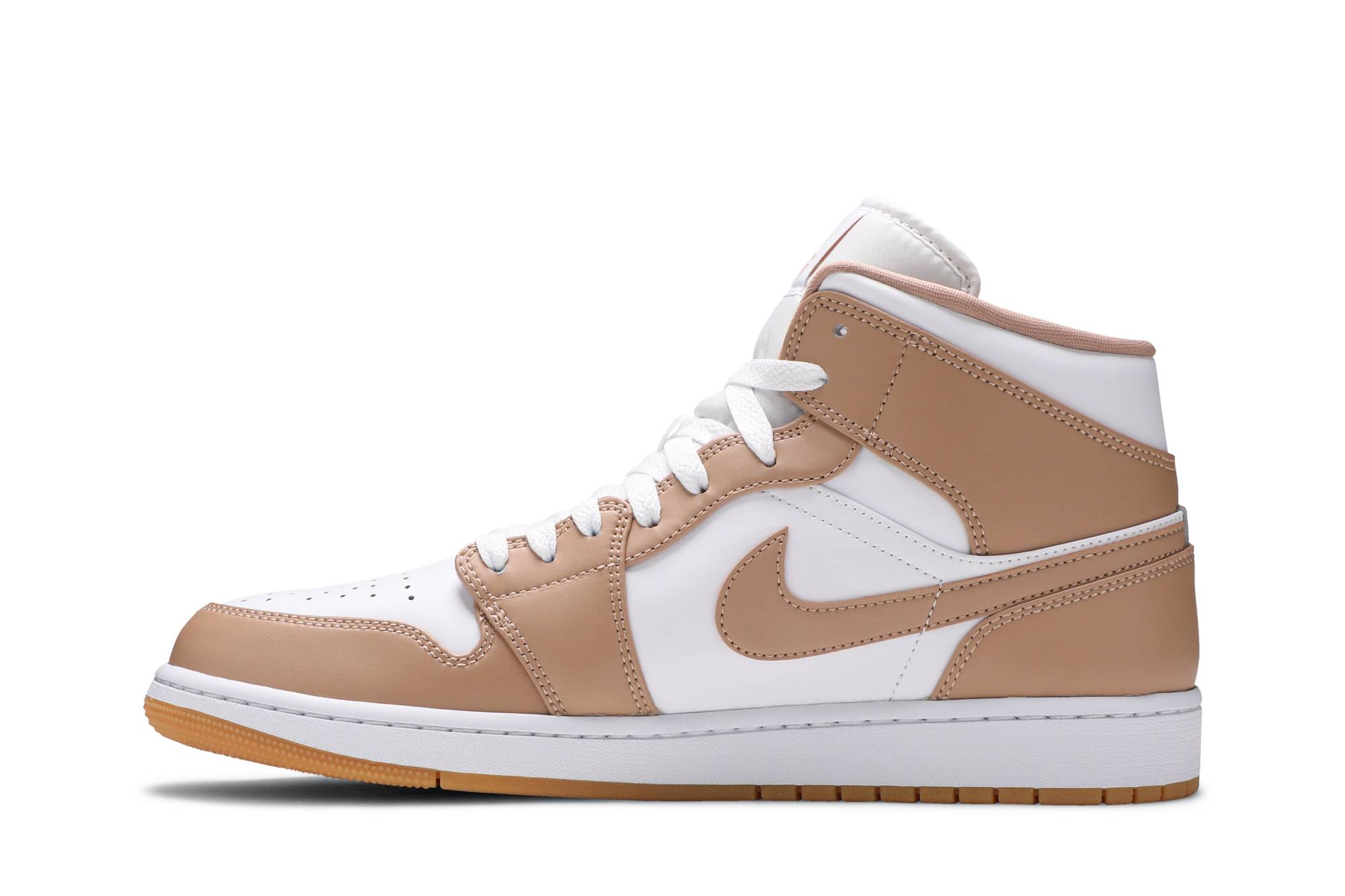 Air Jordan 1 Mid ‘Tan Gum’ 554724-271 - Image 3