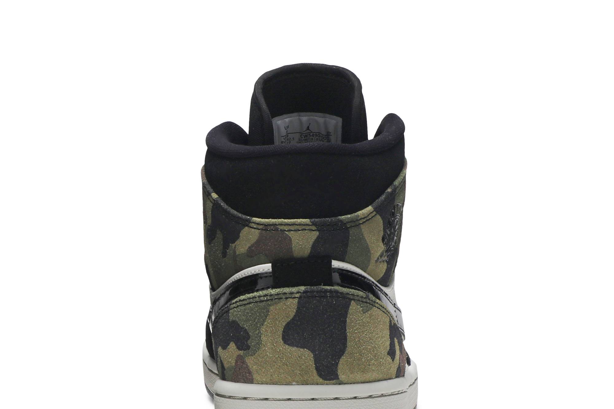 Air Jordan 1 Mid ‘Camo’ CW5490-001 - Image 7