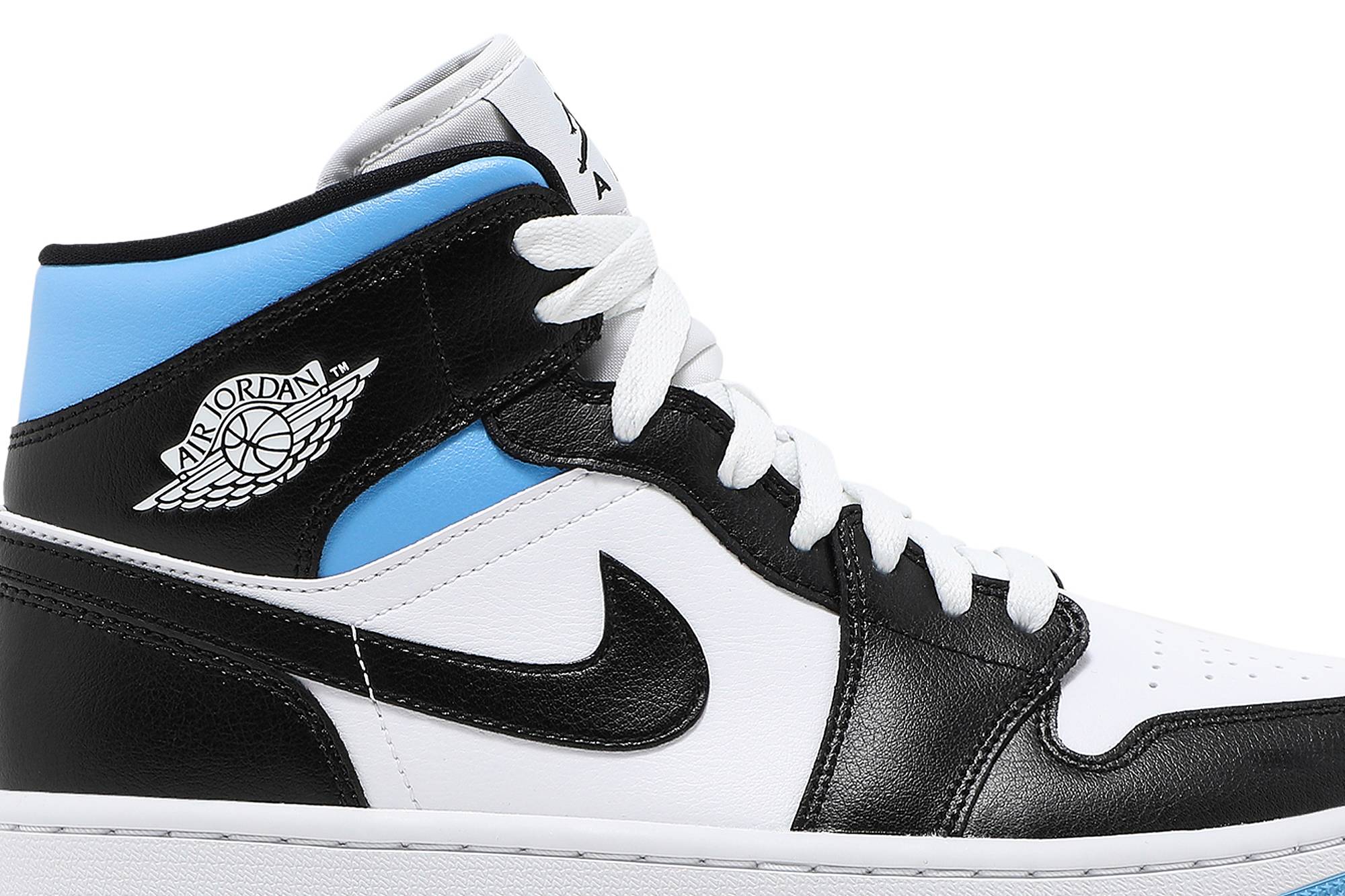 Air Jordan 1 Mid ‘University Blue’ BQ6472-102 - Image 2