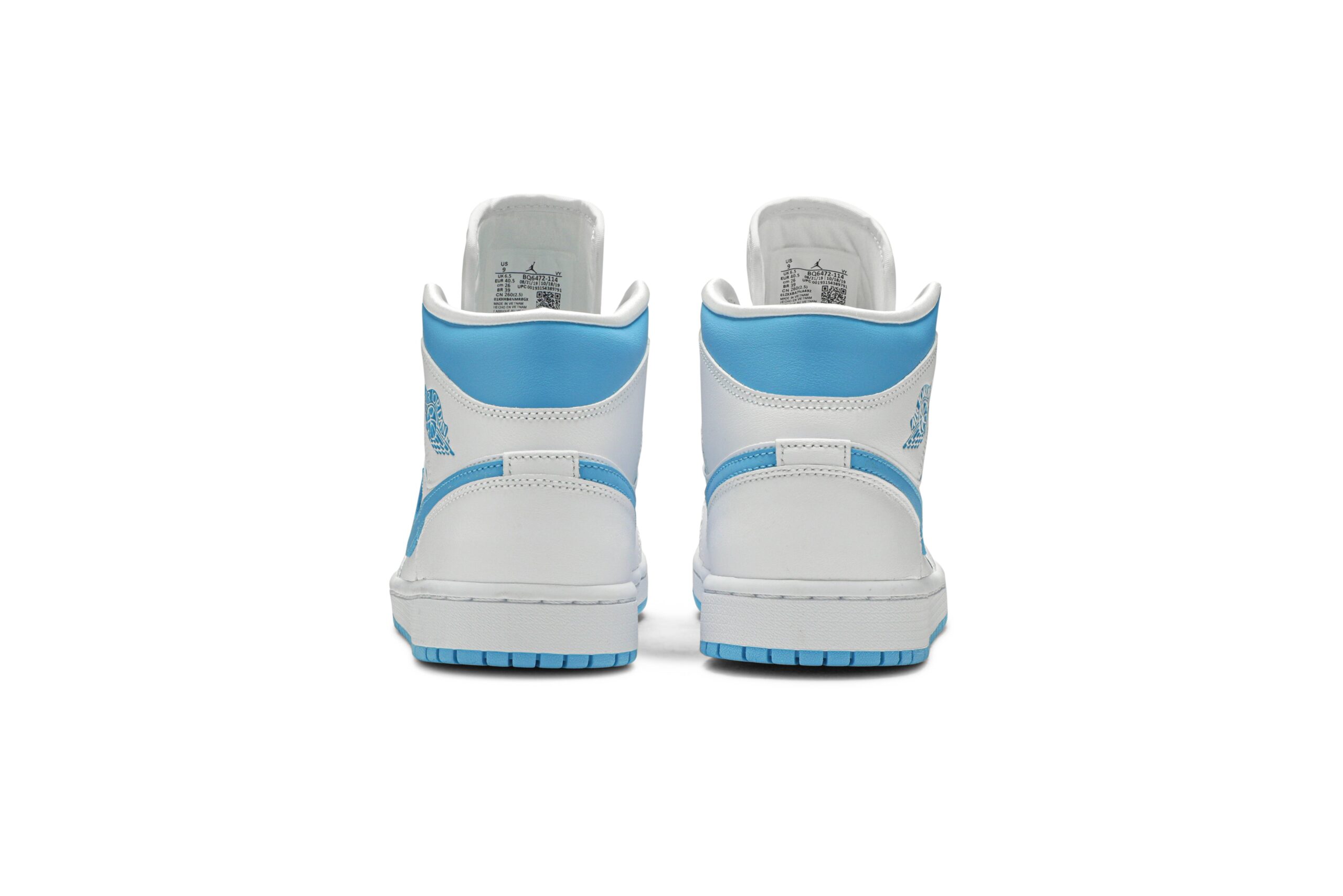 Air Jordan 1 Mid ‘UNC’ BQ6472-114 - Image 6