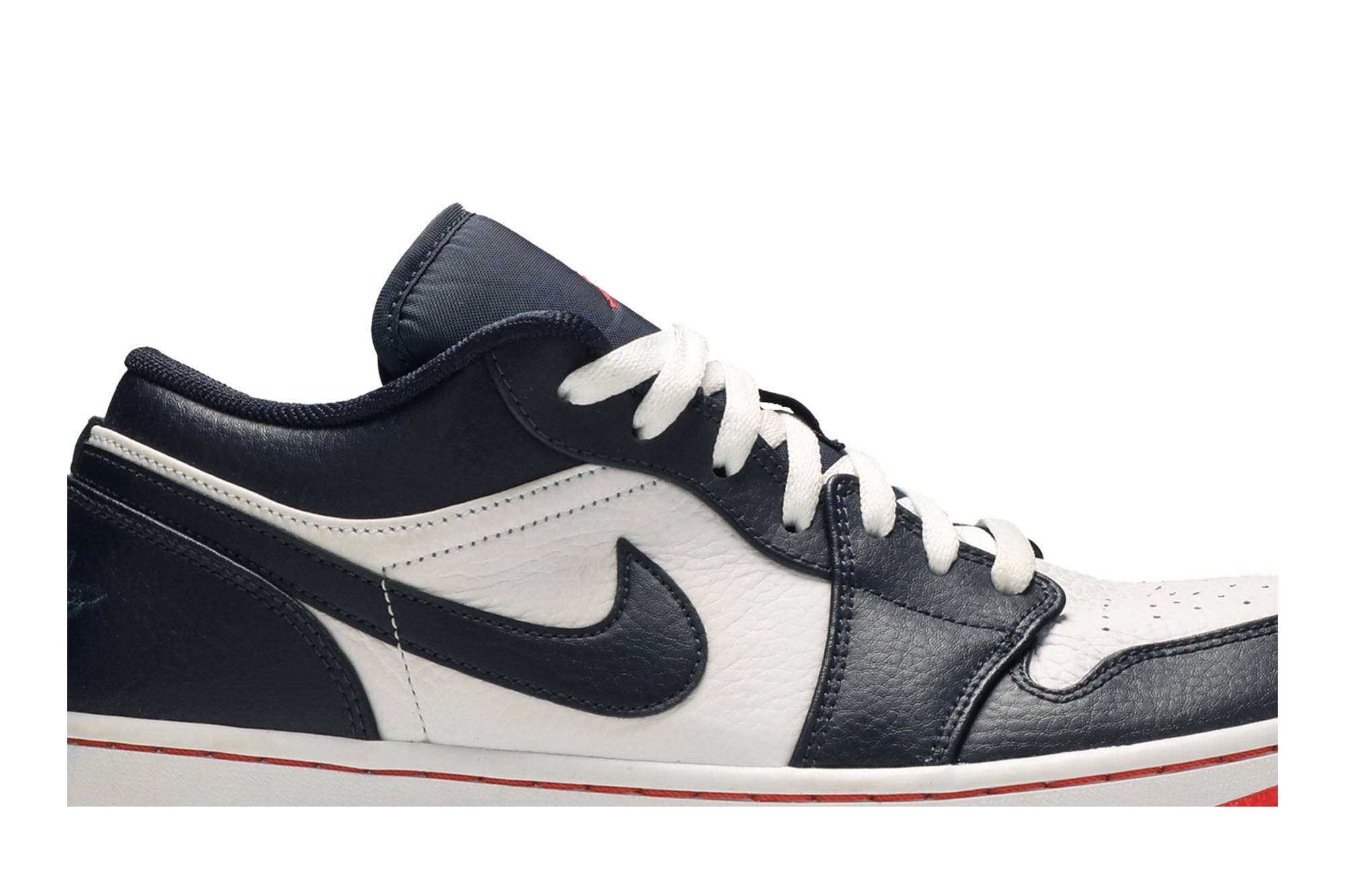 Air Jordan 1 Retro Low ‘Obsidian Ember’ 553558-481 - Image 2