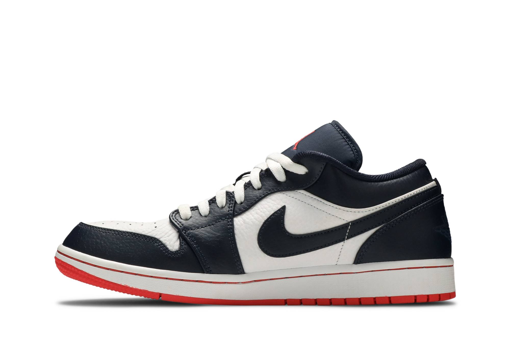 Air Jordan 1 Retro Low ‘Obsidian Ember’ 553558-481 - Image 3