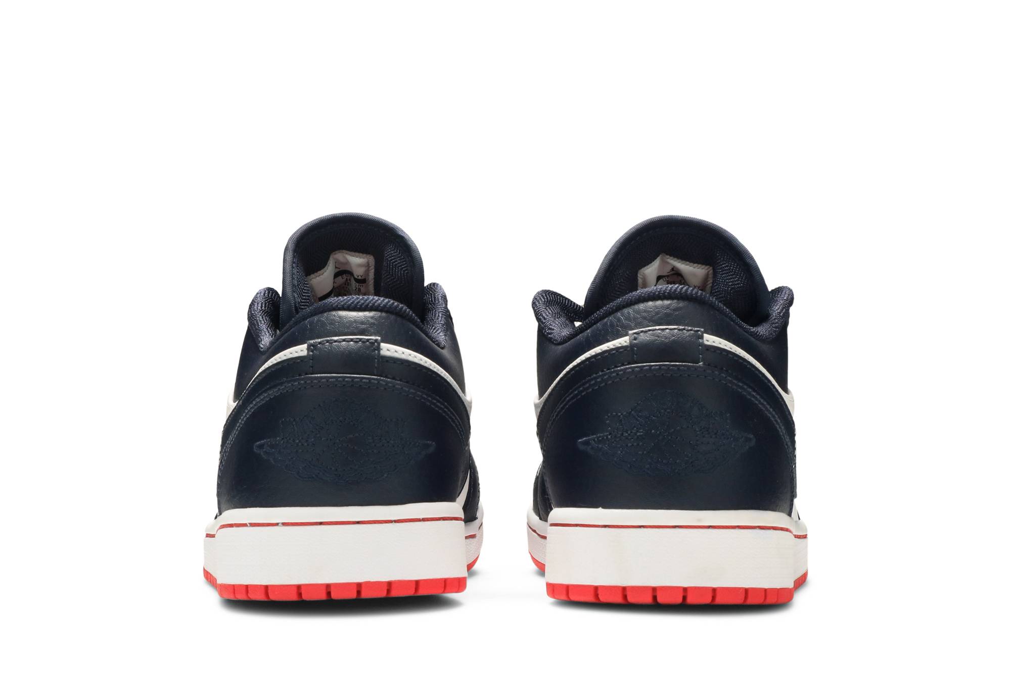 Air Jordan 1 Retro Low ‘Obsidian Ember’ 553558-481 - Image 6