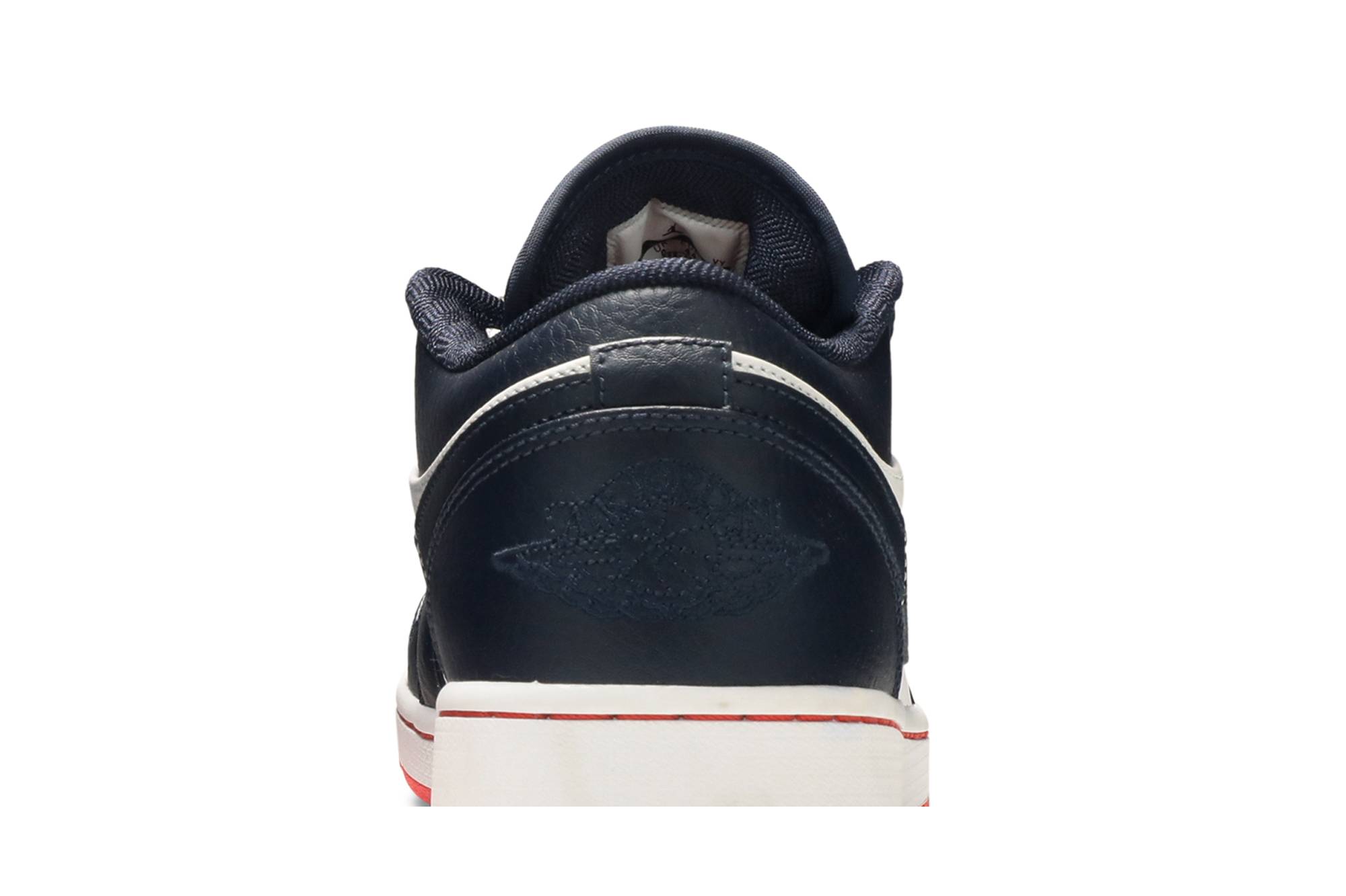 Air Jordan 1 Retro Low ‘Obsidian Ember’ 553558-481 - Image 7