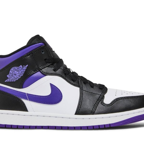 Air Jordan 1 Mid ‘Court Purple’ 554724-095
