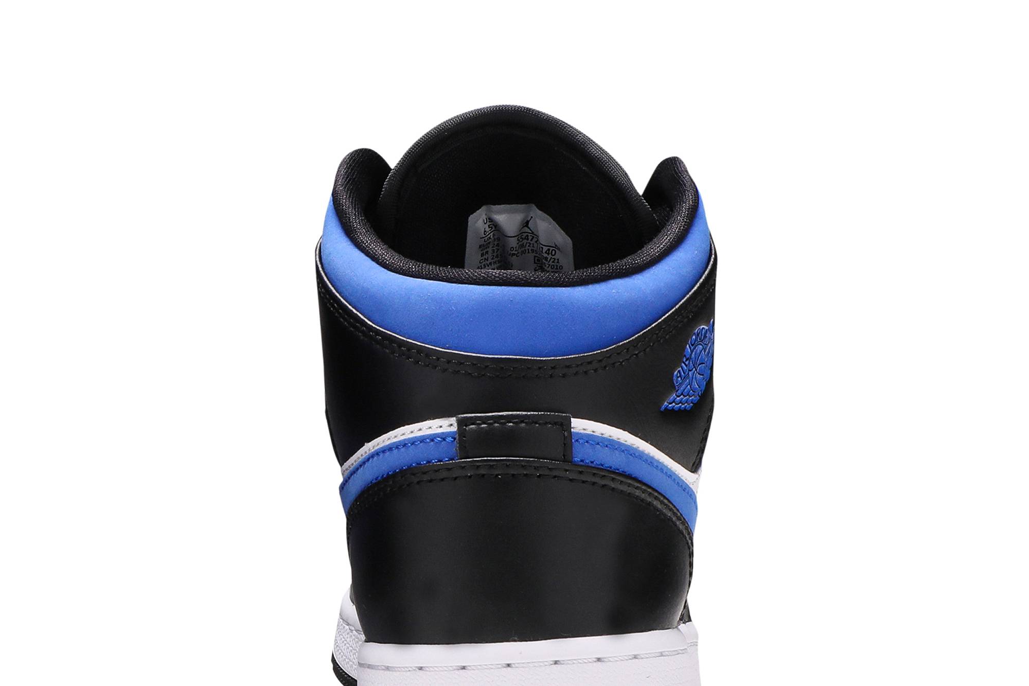 Air Jordan 1 Mid ‘Racer Blue’ 2021 554725-140 - Image 7