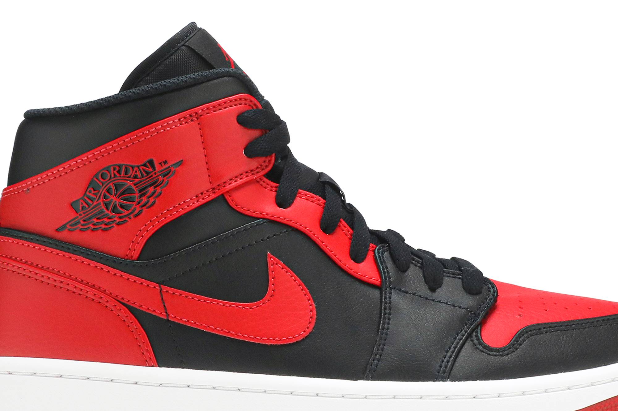 Air Jordan 1 Mid ‘Banned’ 2020 554724-074 - Image 2