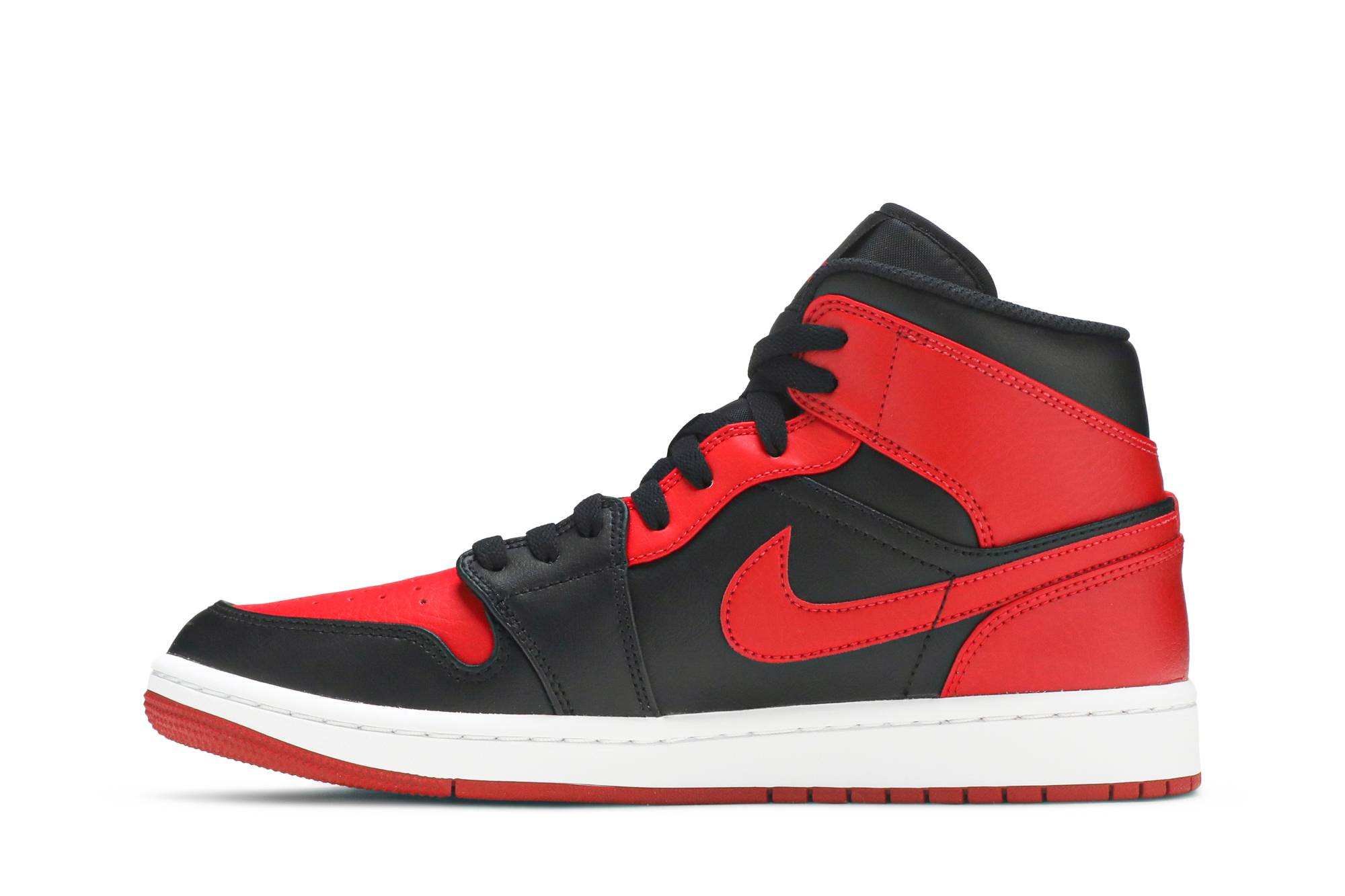 Air Jordan 1 Mid ‘Banned’ 2020 554724-074 - Image 3