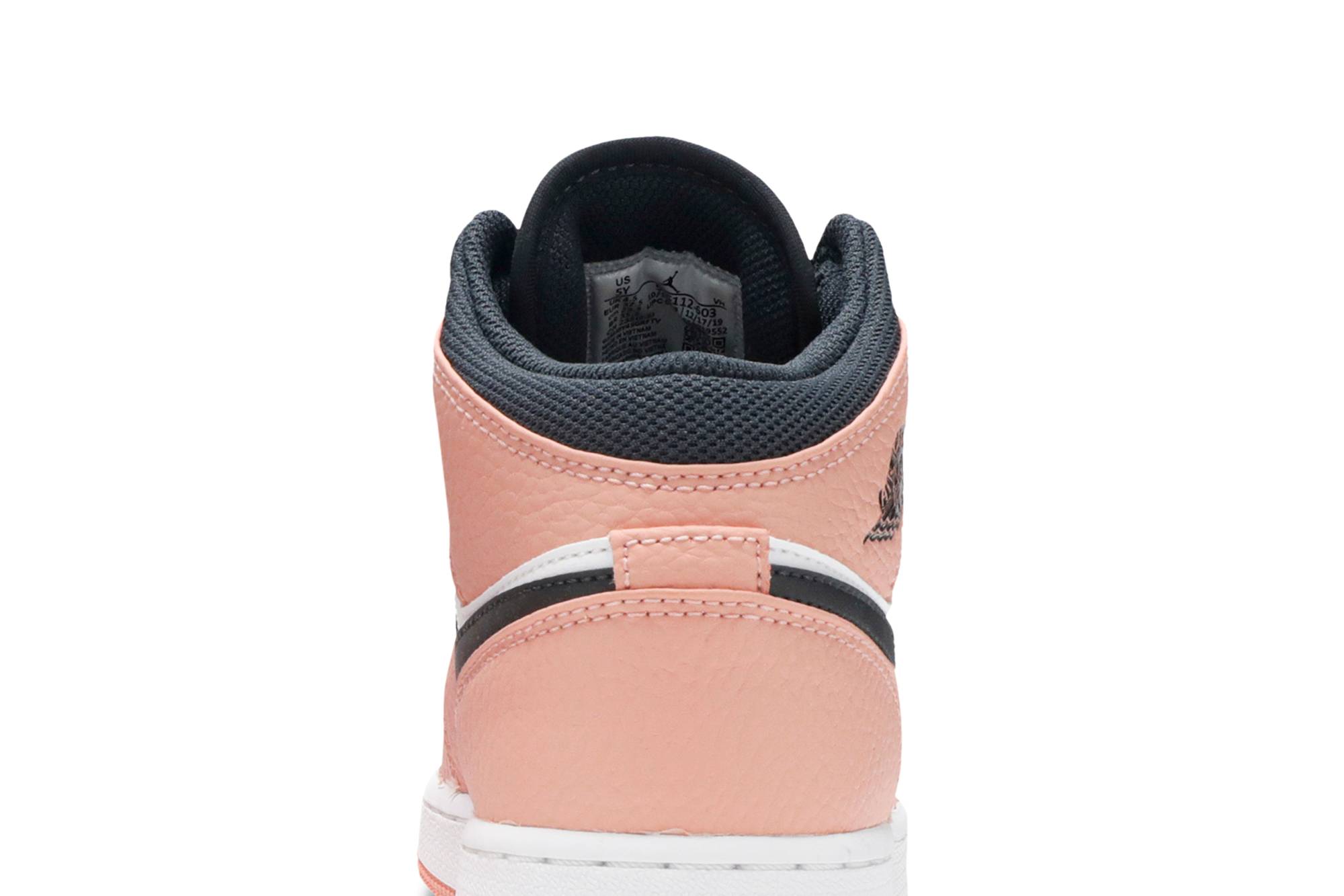 Air Jordan 1 Mid ‘Pink Quartz’ 555112-603 - Image 7