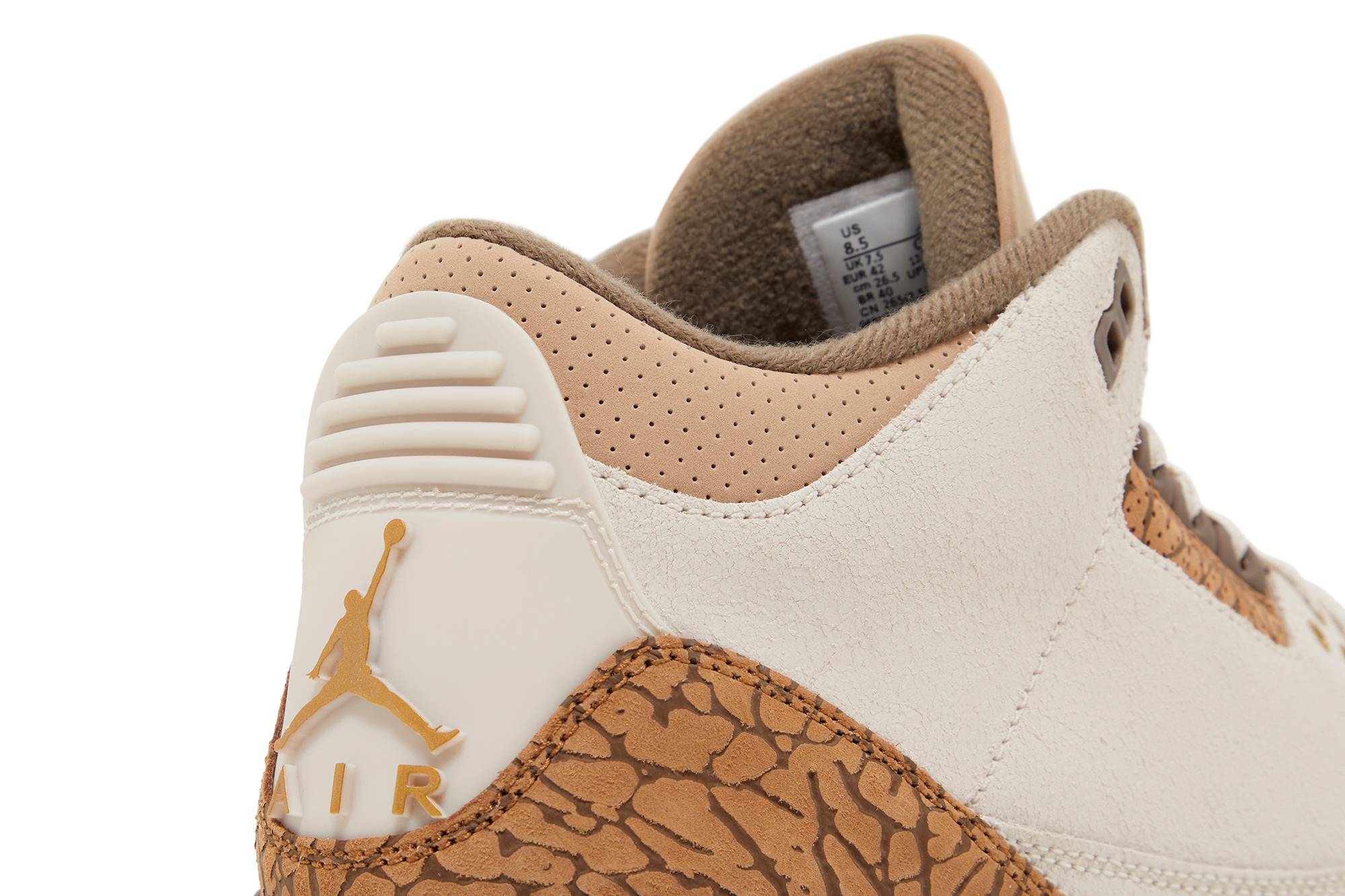 Air Jordan 3 ‘Light Orewood Brown’ CT8532-102 - Image 2