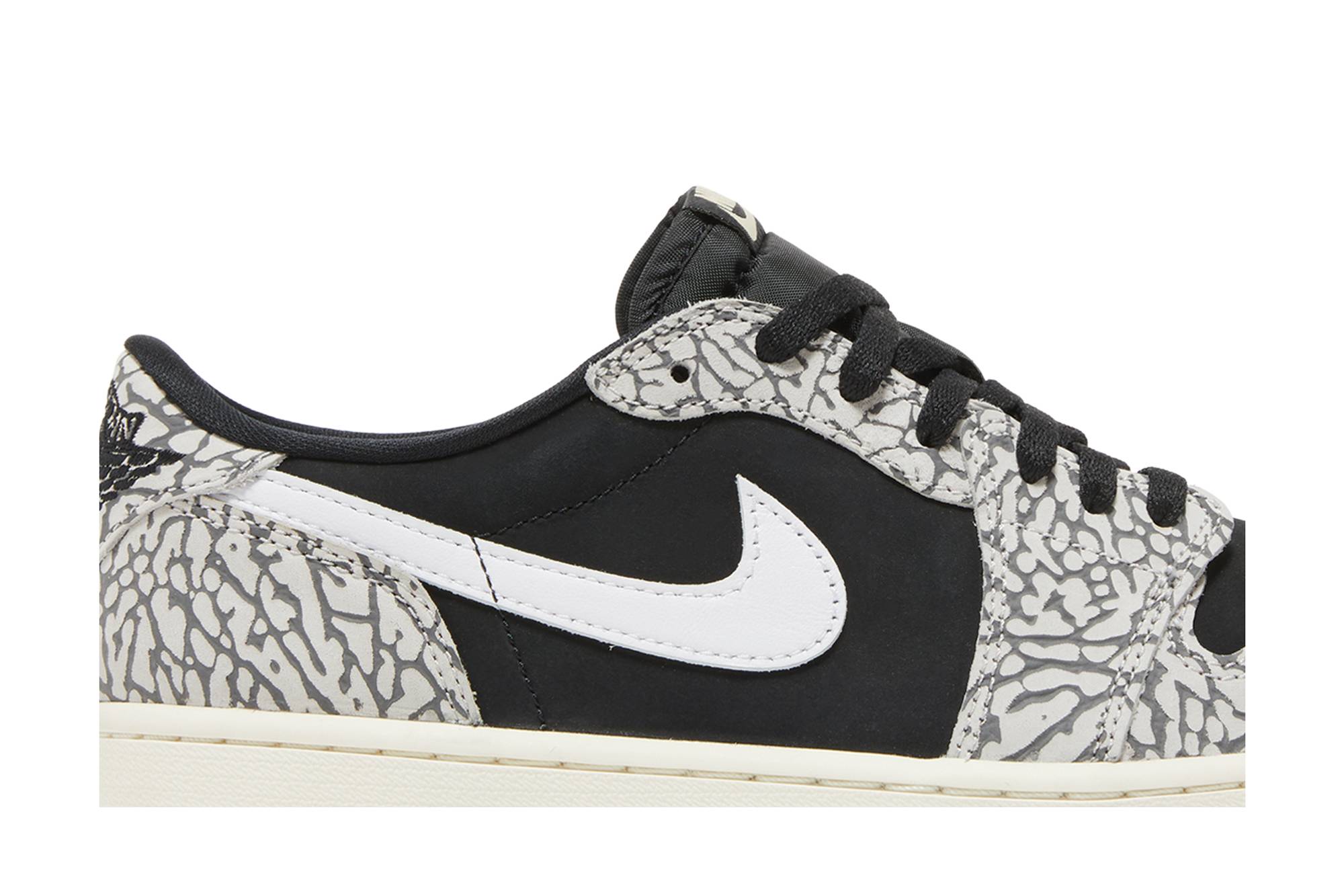 Air Jordan 1 Retro Low OG ‘Black Cement’ CZ0790-001 - Image 2