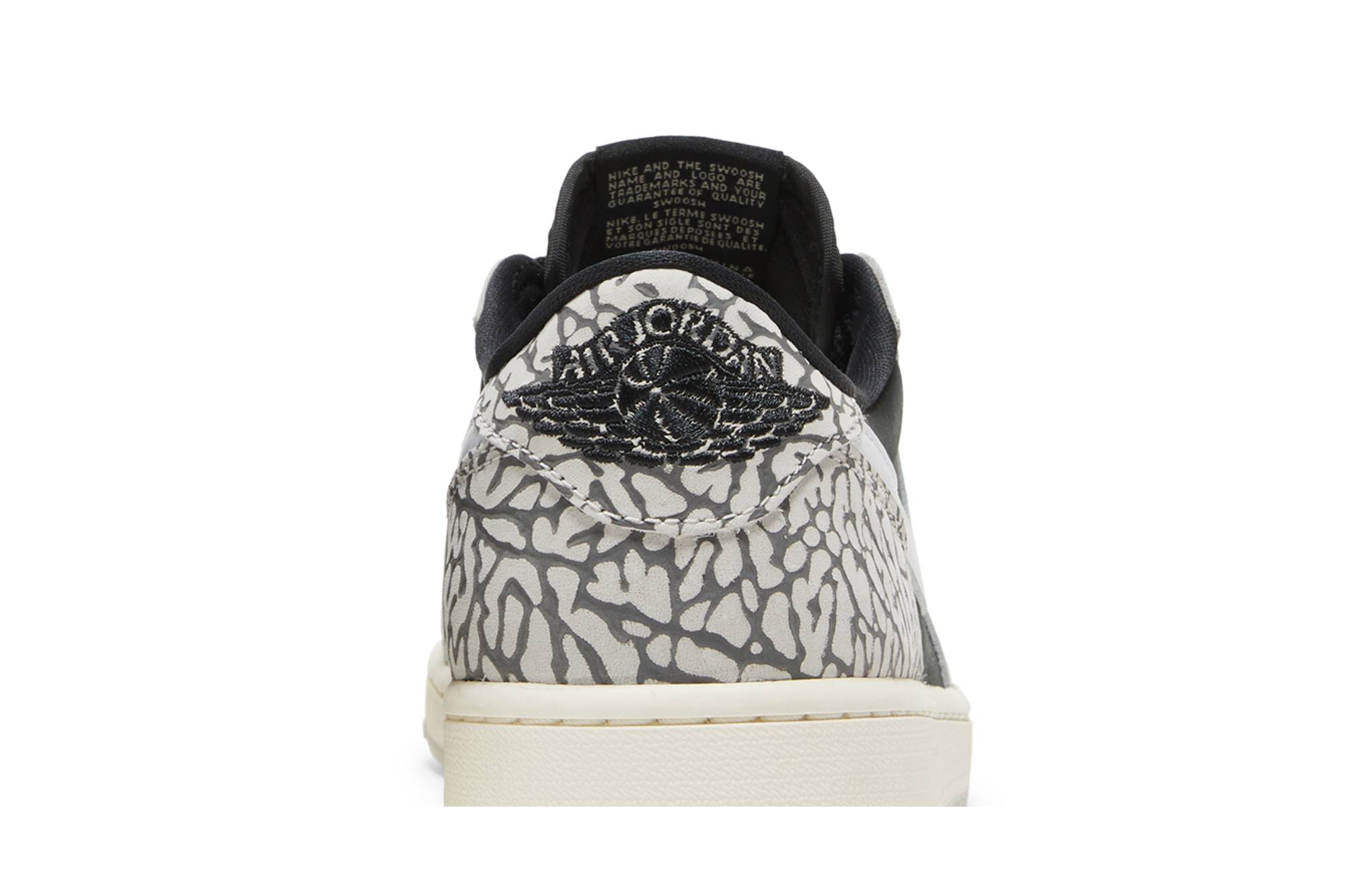 Air Jordan 1 Retro Low OG ‘Black Cement’ CZ0790-001 - Image 7