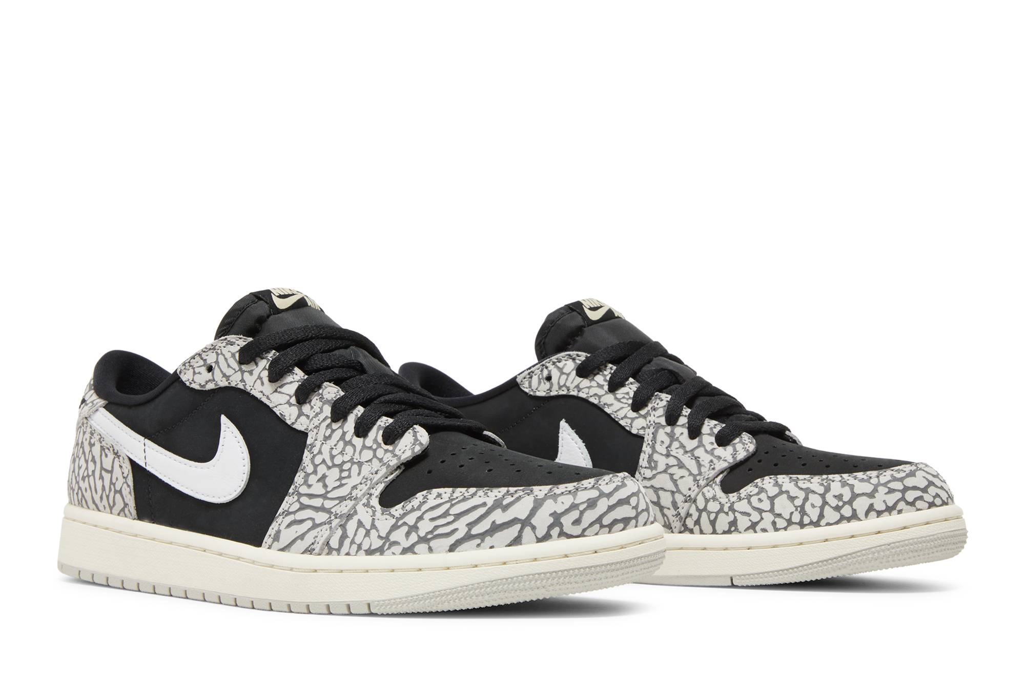 Air Jordan 1 Retro Low OG ‘Black Cement’ CZ0790-001 - Image 8