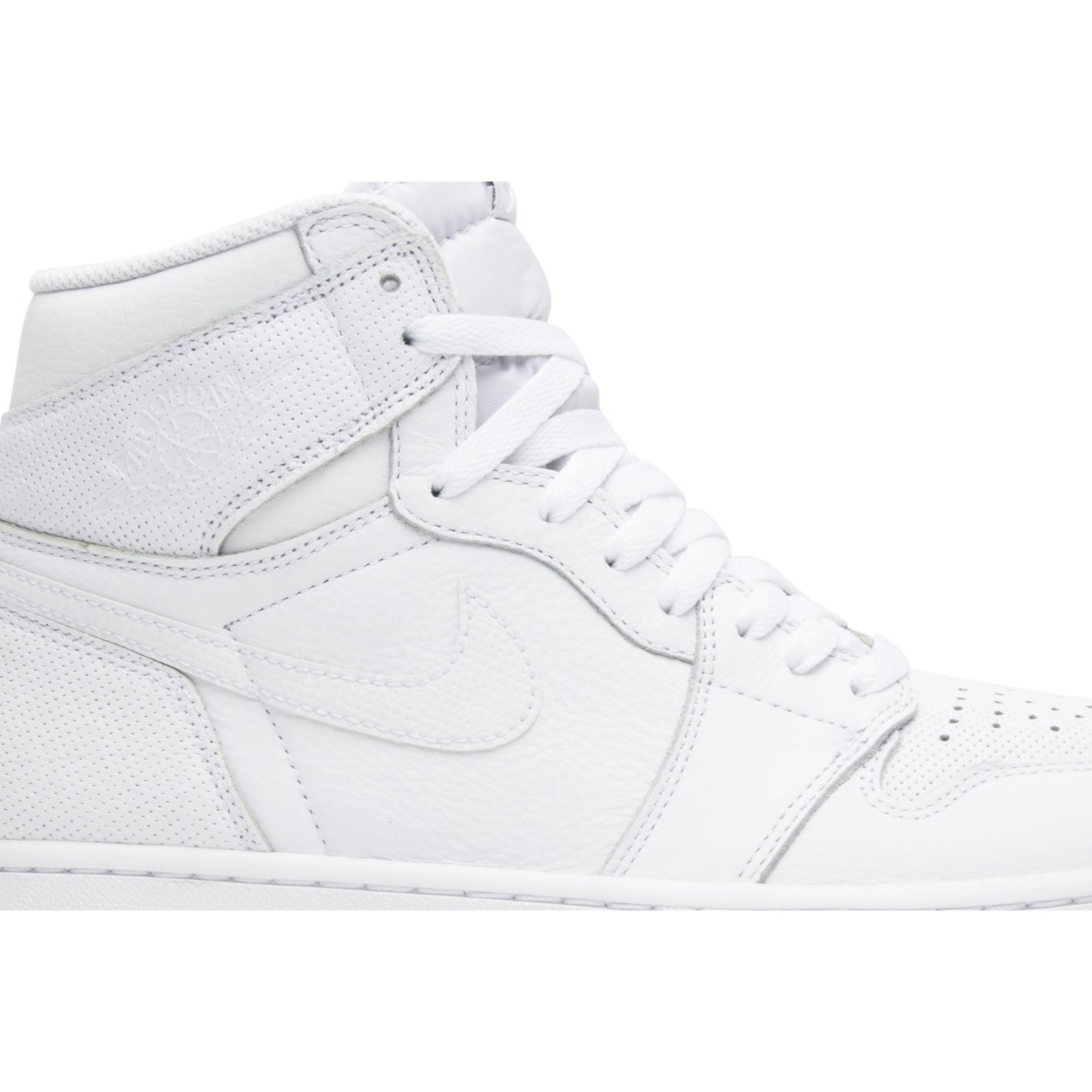 Air Jordan 1 Retro High OG ‘White Perforated’ 555088-100 - Image 2
