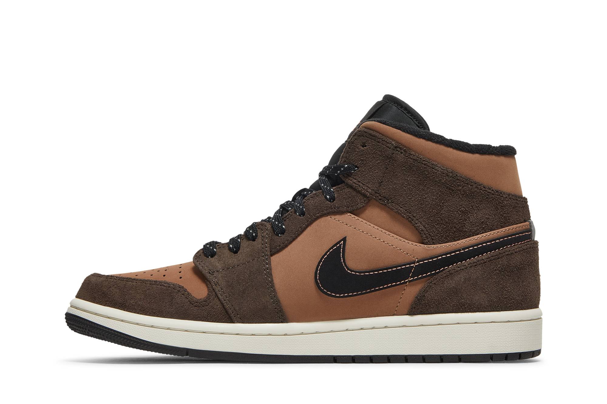 Air Jordan 1 Mid ‘Earth Tone’ DC7294-200 - Image 3