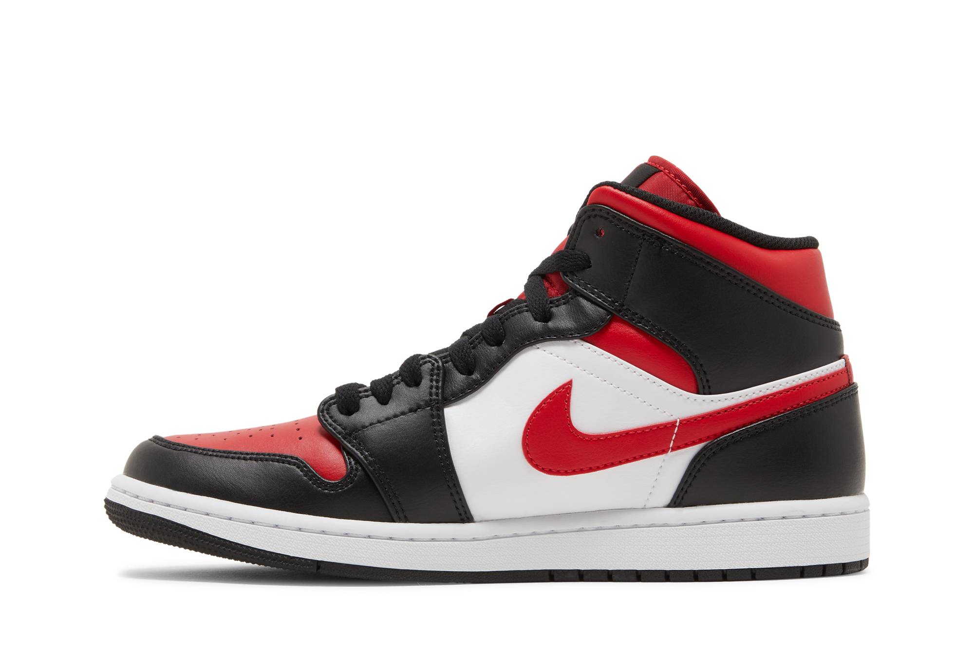 Air Jordan 1 Mid ‘Bred Toe’ (2022) 554724-079 - Image 3