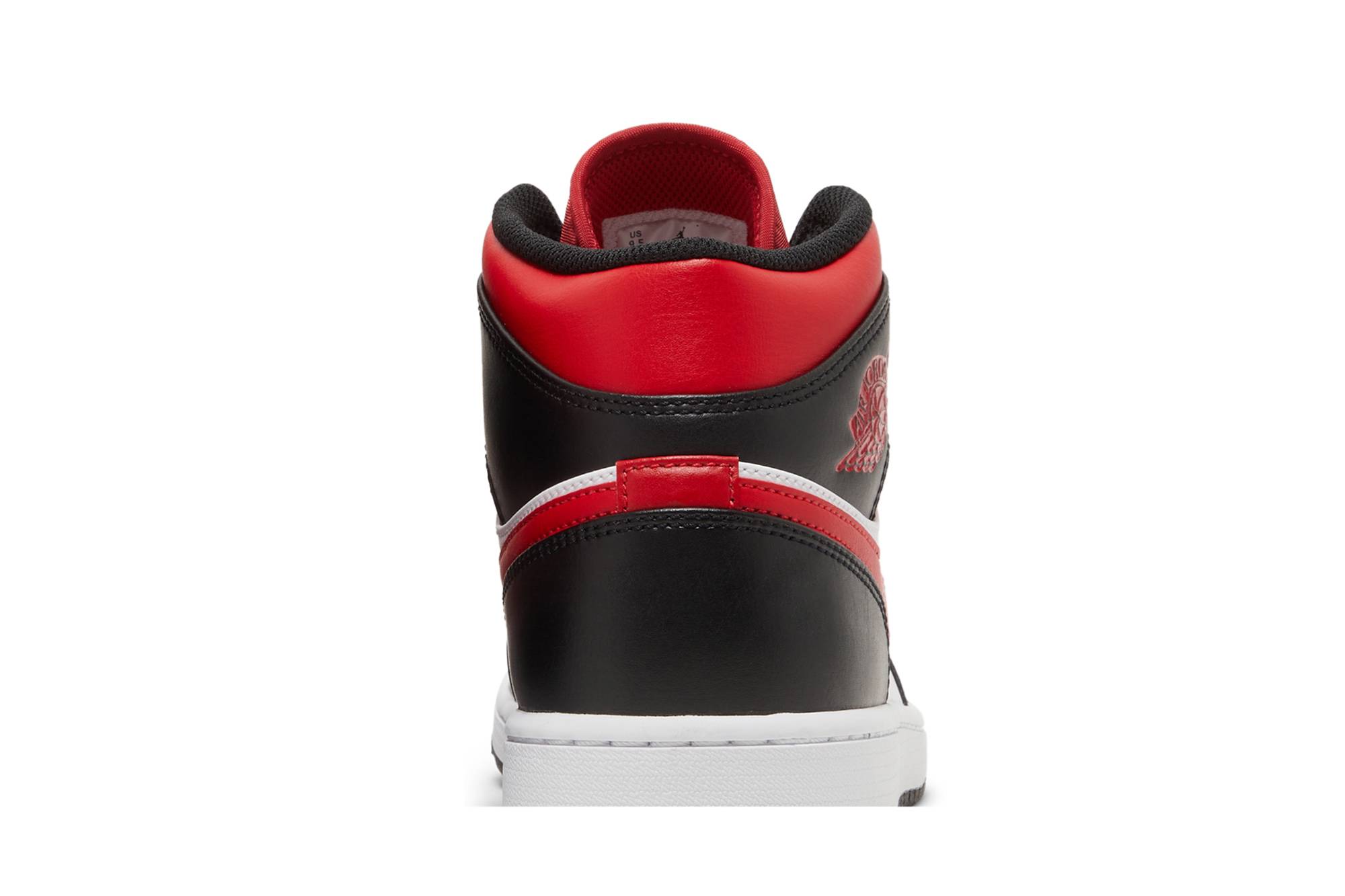 Air Jordan 1 Mid ‘Bred Toe’ (2022) 554724-079 - Image 7