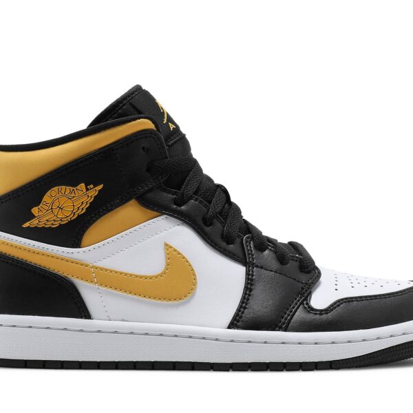 Air Jordan 1 Mid ‘Black University Gold’ 554724-177