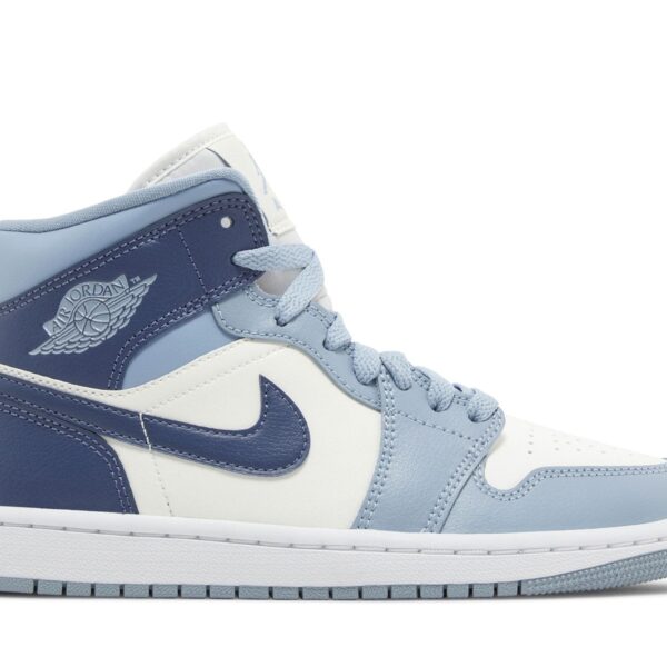 Air Jordan 1 Mid ‘Sail Diffused Blue’ BQ6472-140