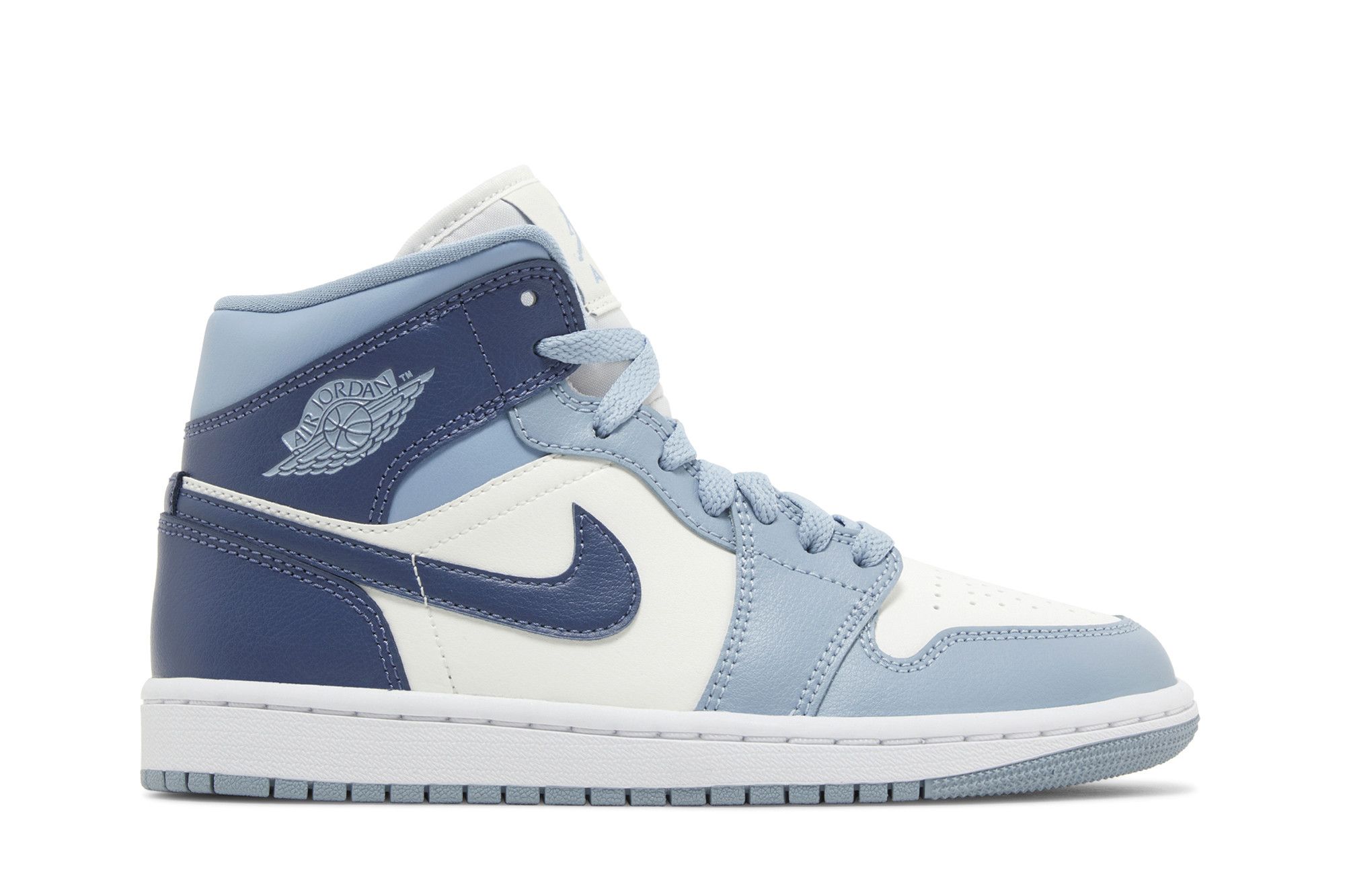 Air Jordan 1 Mid ‘Sail Diffused Blue’ BQ6472-140