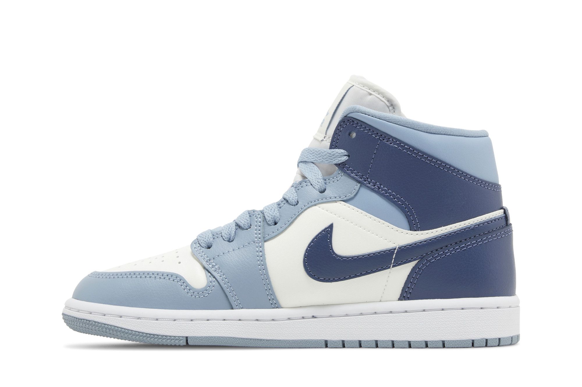 Air Jordan 1 Mid ‘Sail Diffused Blue’ BQ6472-140 - Image 3