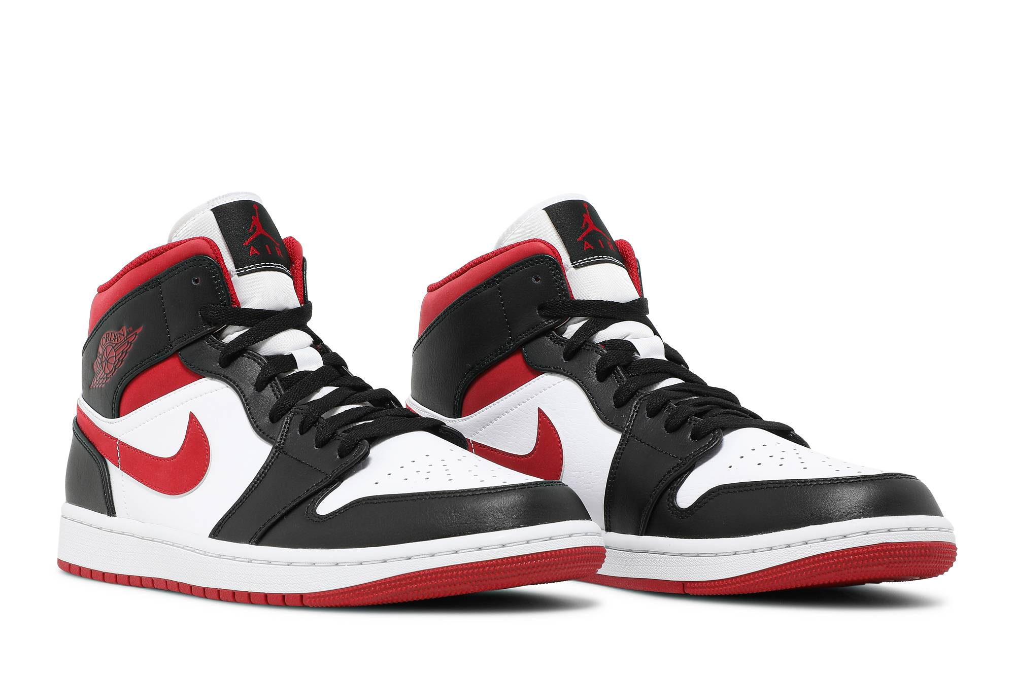 Air Jordan 1 Mid ‘Black Gym Red’ 554724-122 - Image 8
