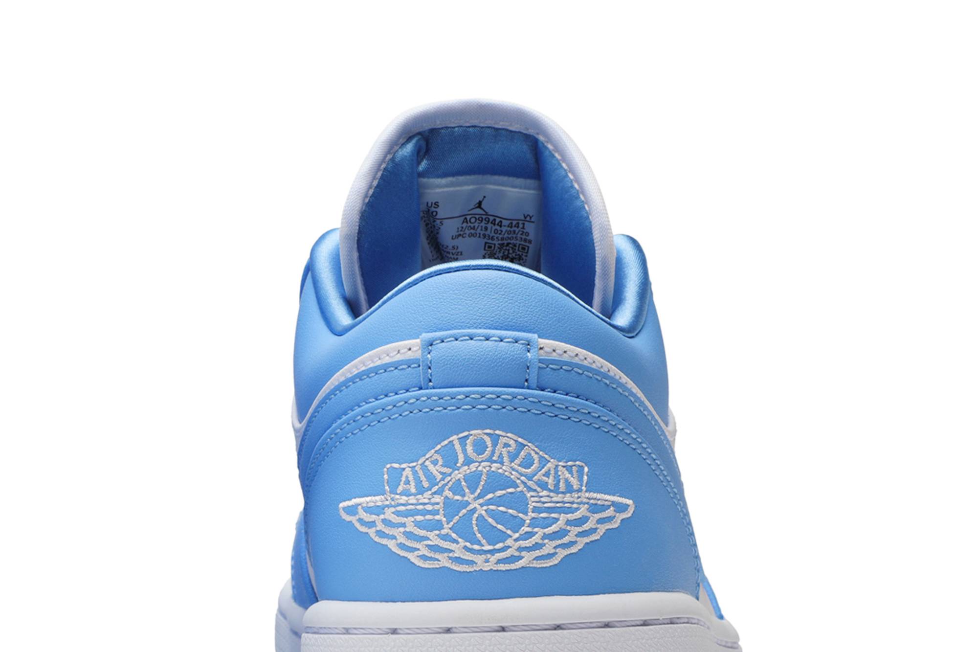 Air Jordan 1 Low ‘UNC’ AO9944-441 - Image 7