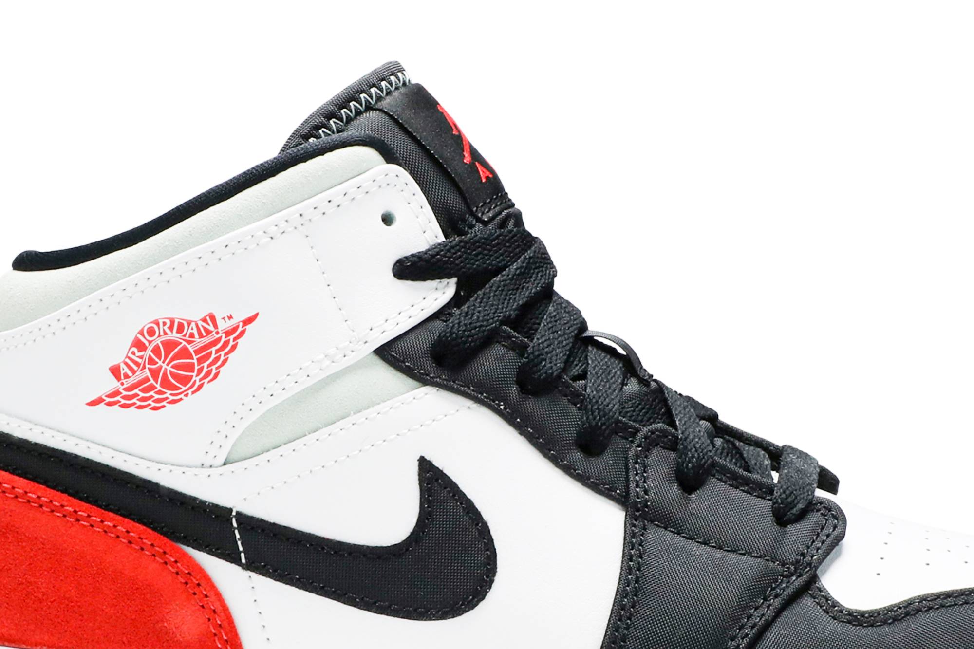 Air Jordan 1 Mid ‘Red Mint’ BQ6931-100 - Image 2