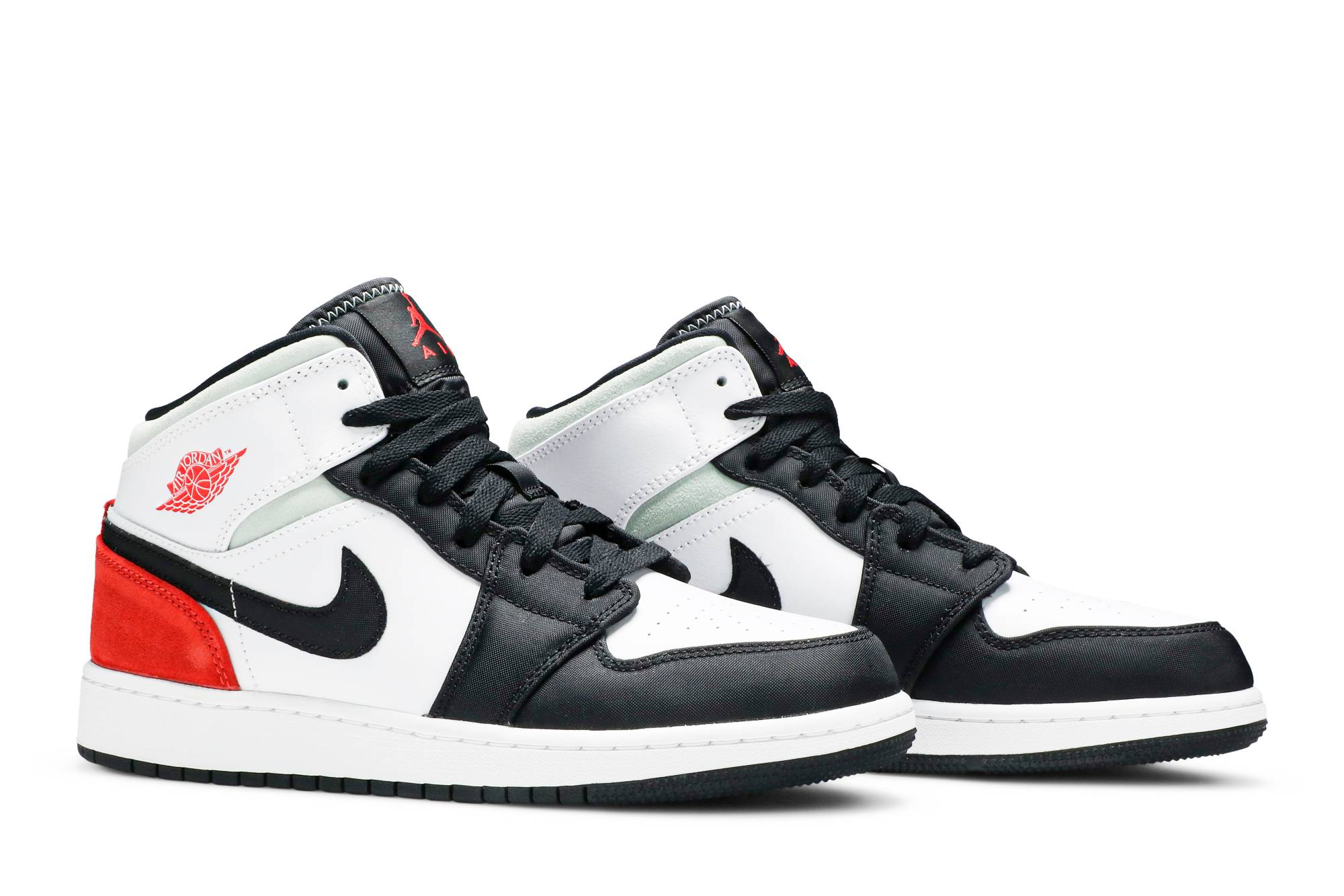Air Jordan 1 Mid ‘Red Mint’ BQ6931-100 - Image 8
