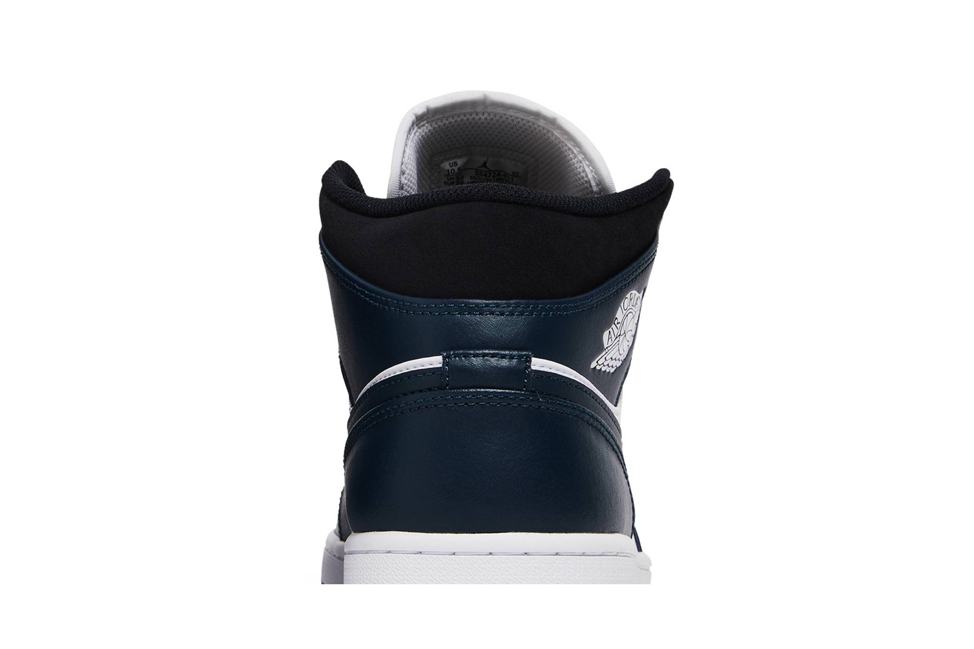 Air Jordan 1 Mid ‘Armory Navy’ 554724-411 - Image 7