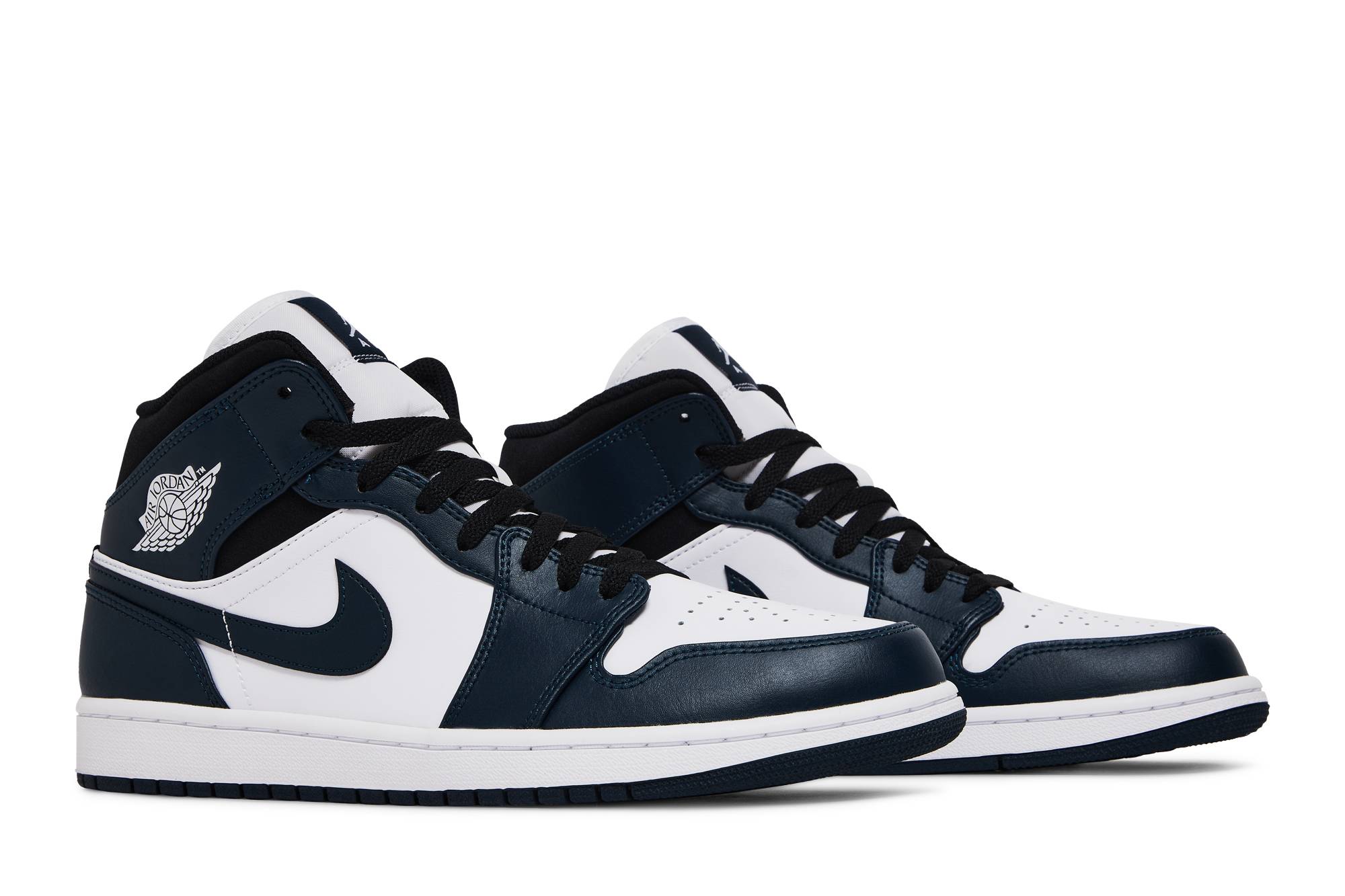 Air Jordan 1 Mid ‘Armory Navy’ 554724-411 - Image 8
