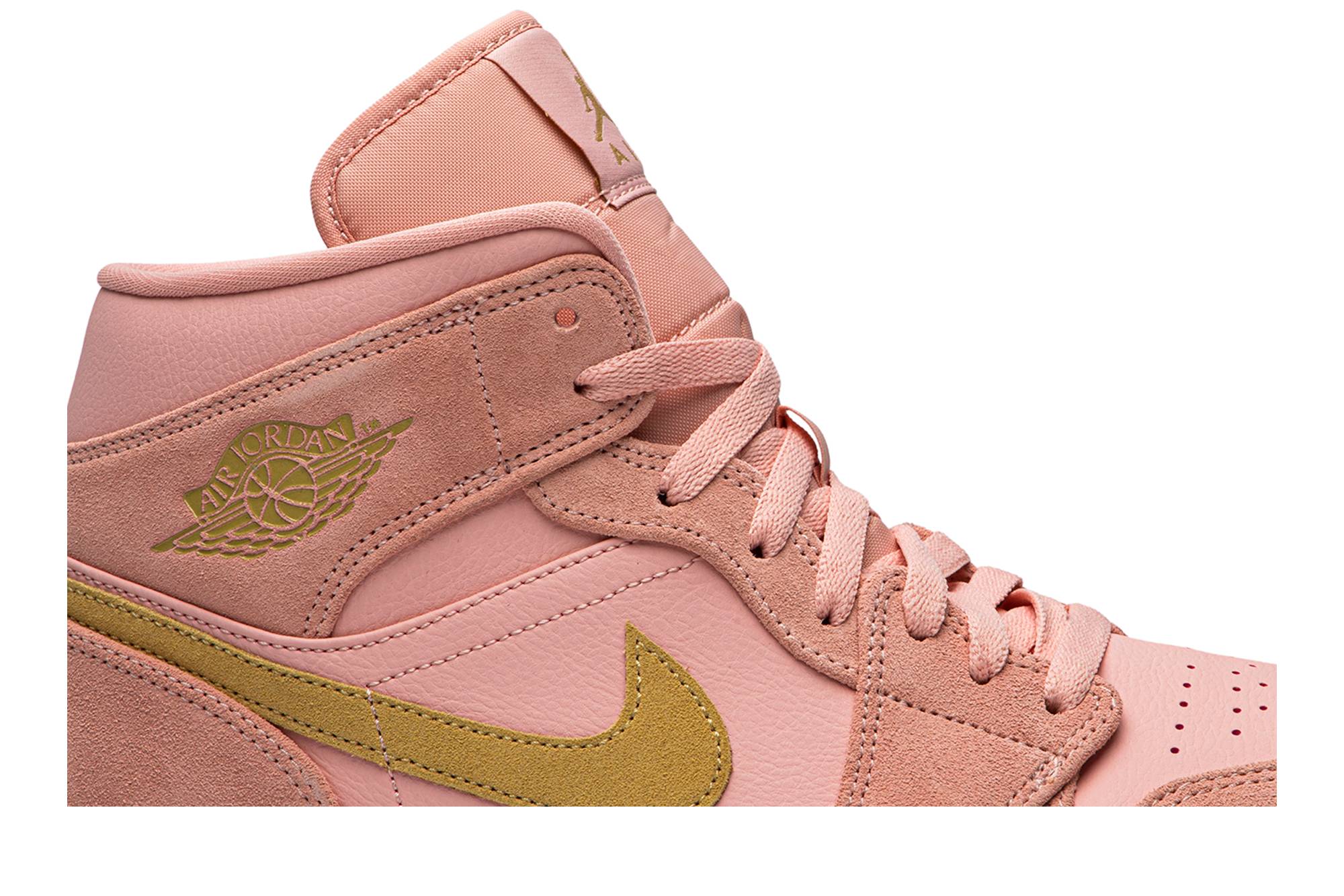 Air Jordan 1 Mid ‘Coral Gold’ 852542-600 - Image 2