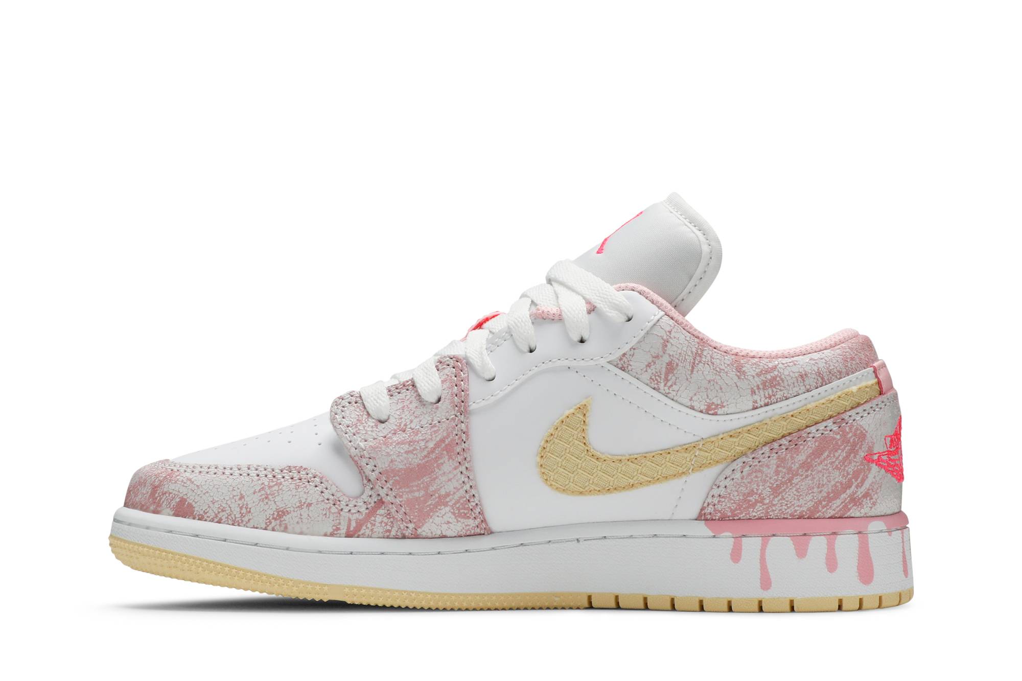 Air Jordan 1 Low ‘Strawberry Ice Cream’ CW7104-601 - Image 3