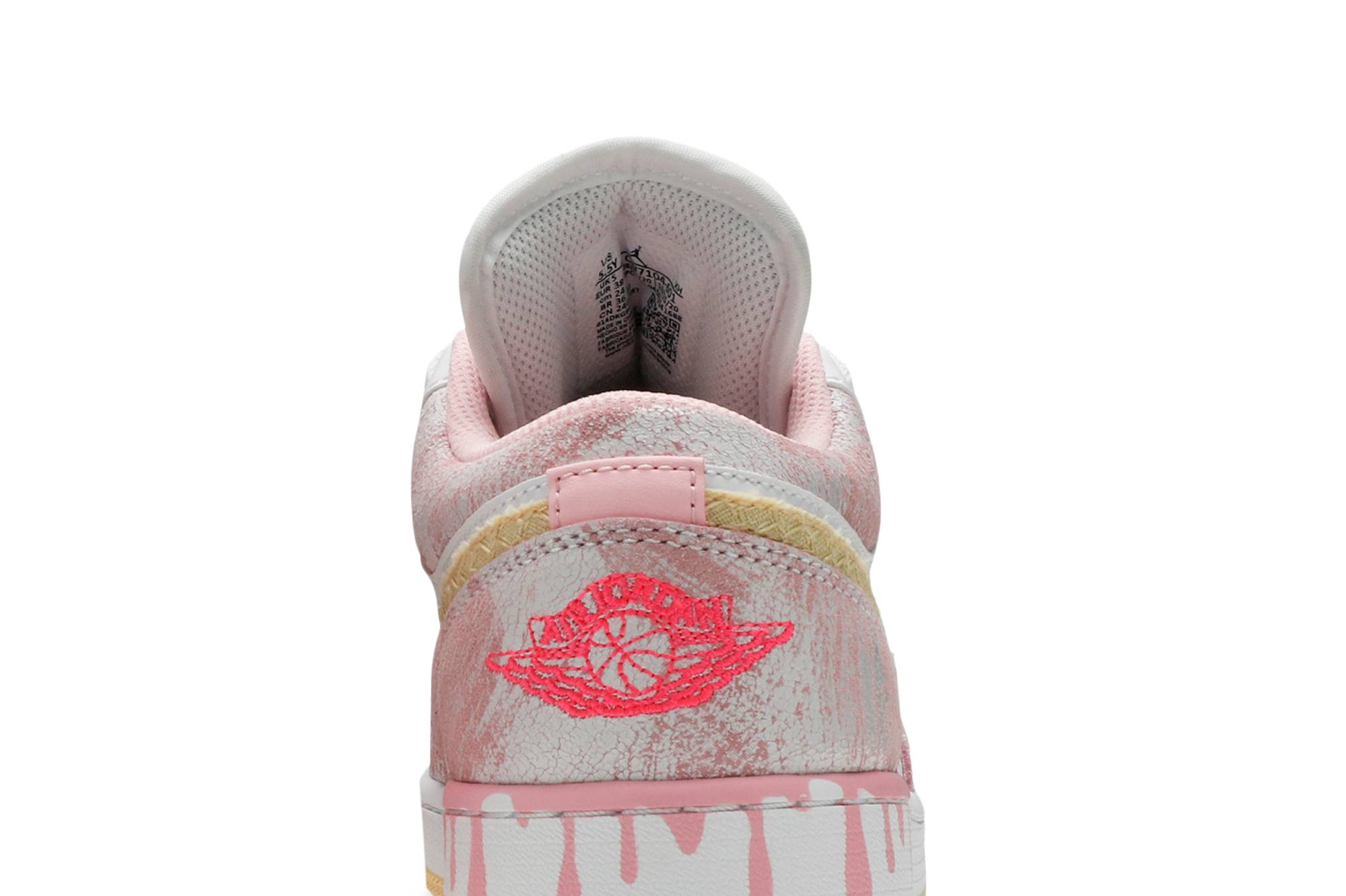 Air Jordan 1 Low ‘Strawberry Ice Cream’ CW7104-601 - Image 7
