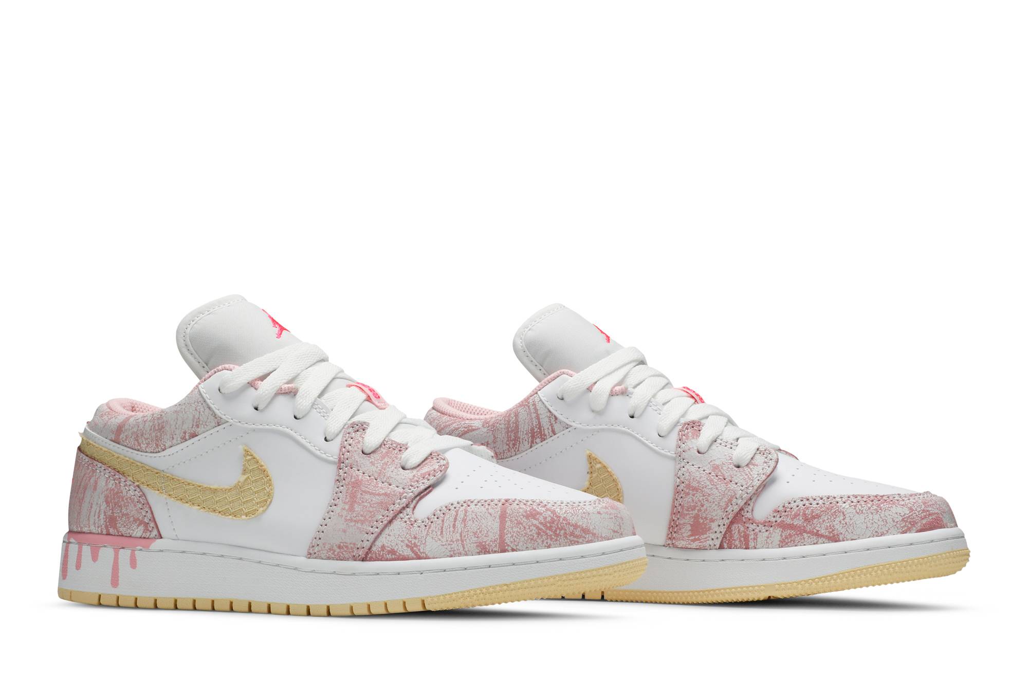 Air Jordan 1 Low ‘Strawberry Ice Cream’ CW7104-601 - Image 8