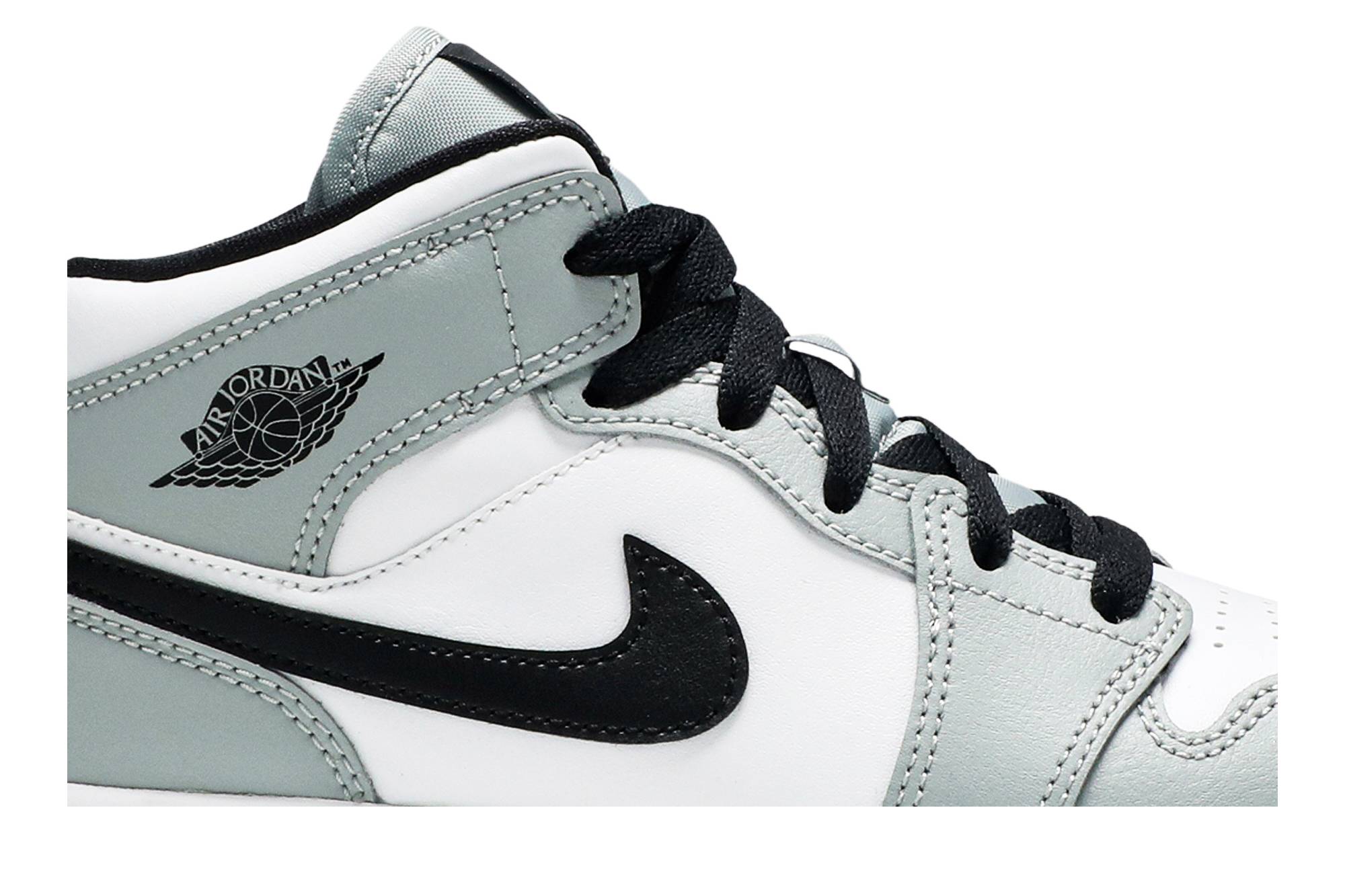 Air Jordan 1 Mid ‘Light Smoke Grey’ 640734-092 - Image 2