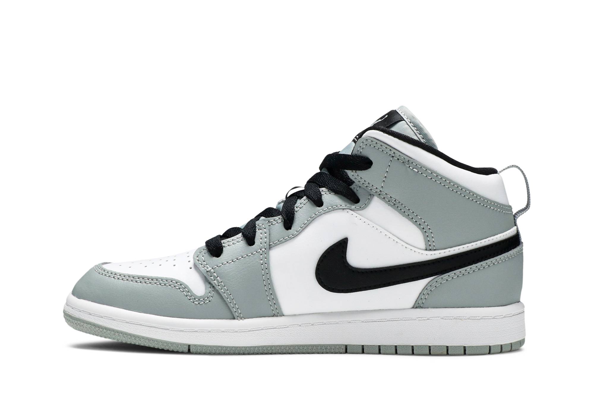 Air Jordan 1 Mid ‘Light Smoke Grey’ 640734-092 - Image 3