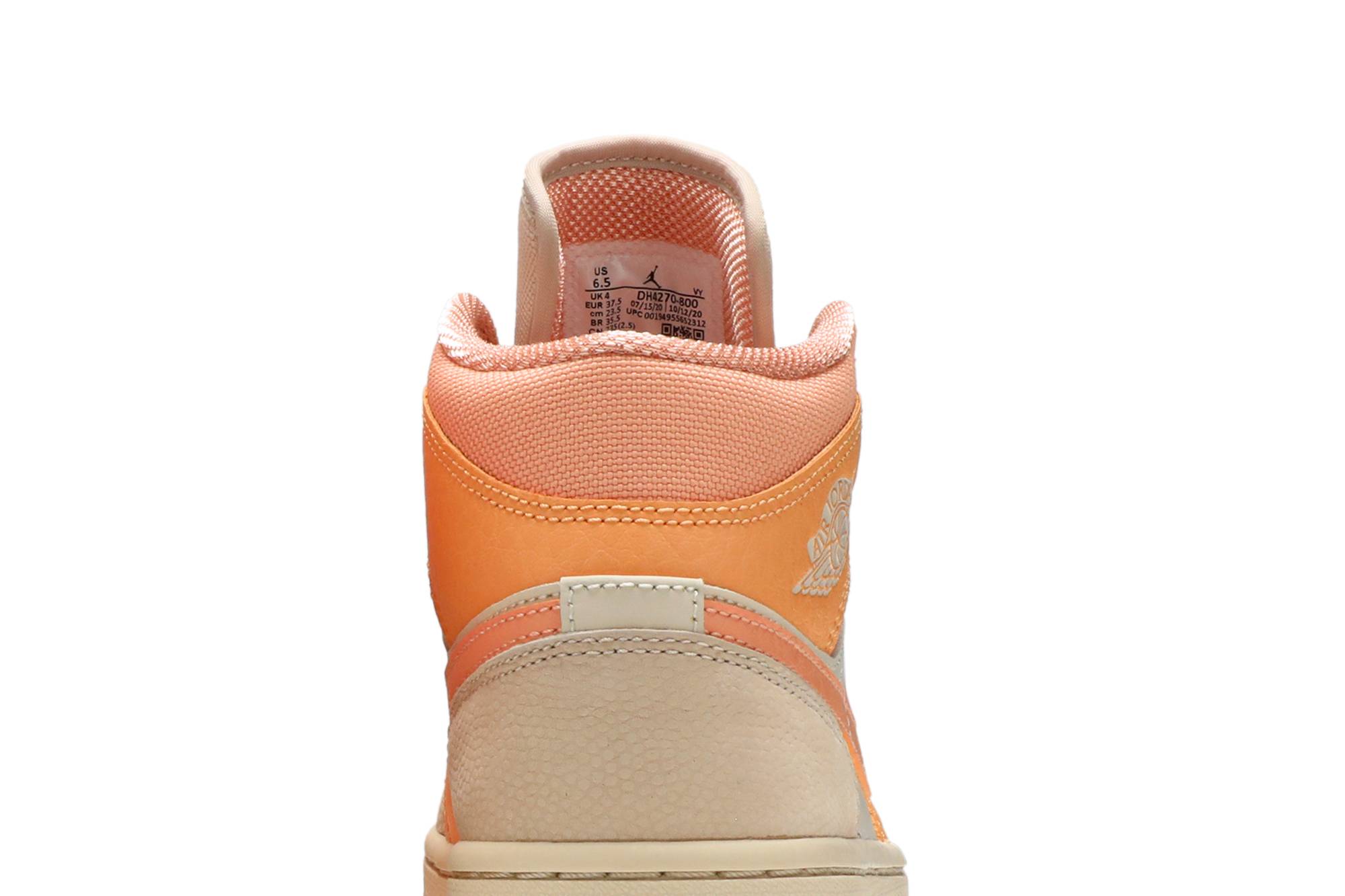 Air Jordan 1 Mid ‘Apricot’ DH4270-800 - Image 7