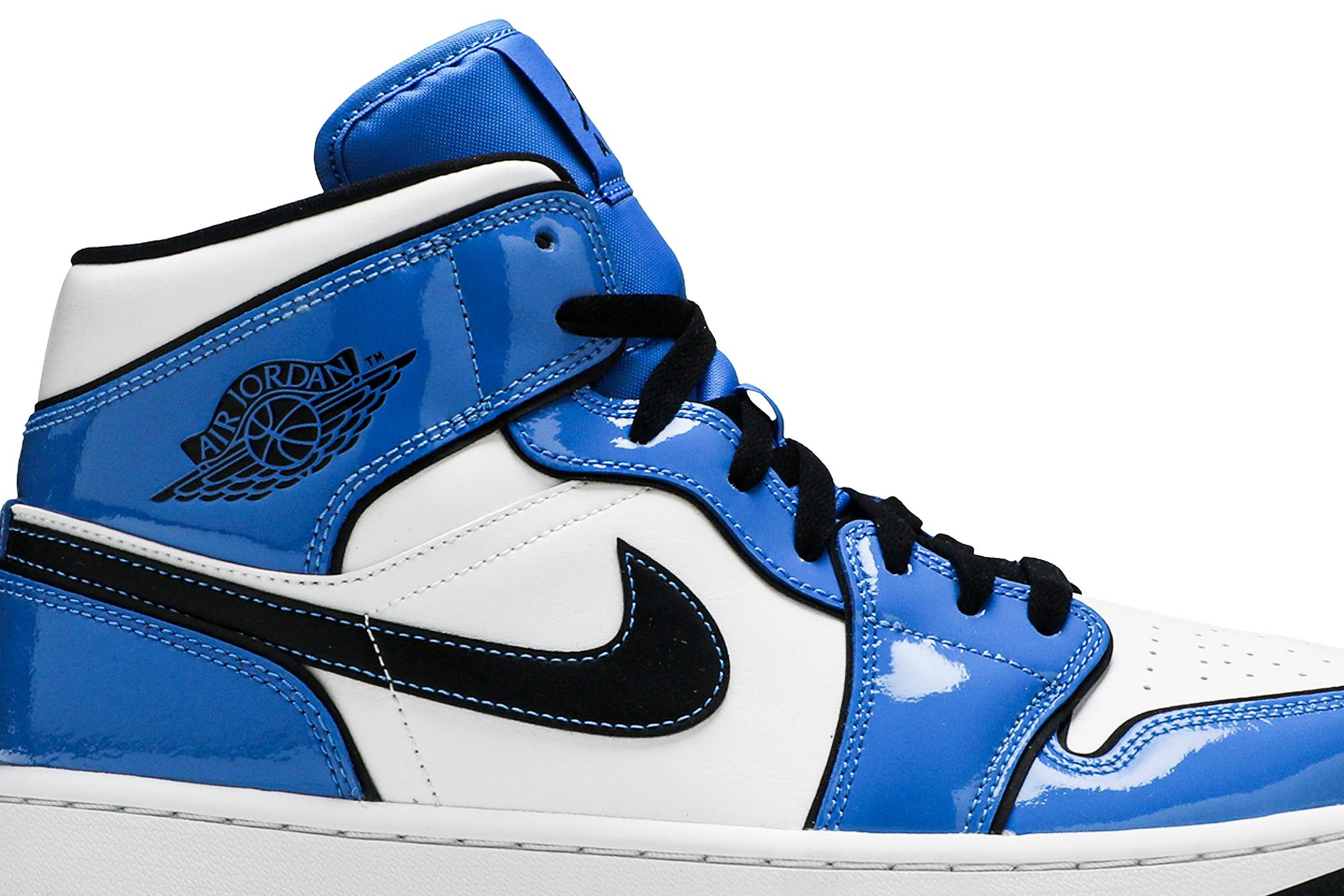Air Jordan 1 Mid SE ‘Signal Blue’ DD6834-402 - Image 2