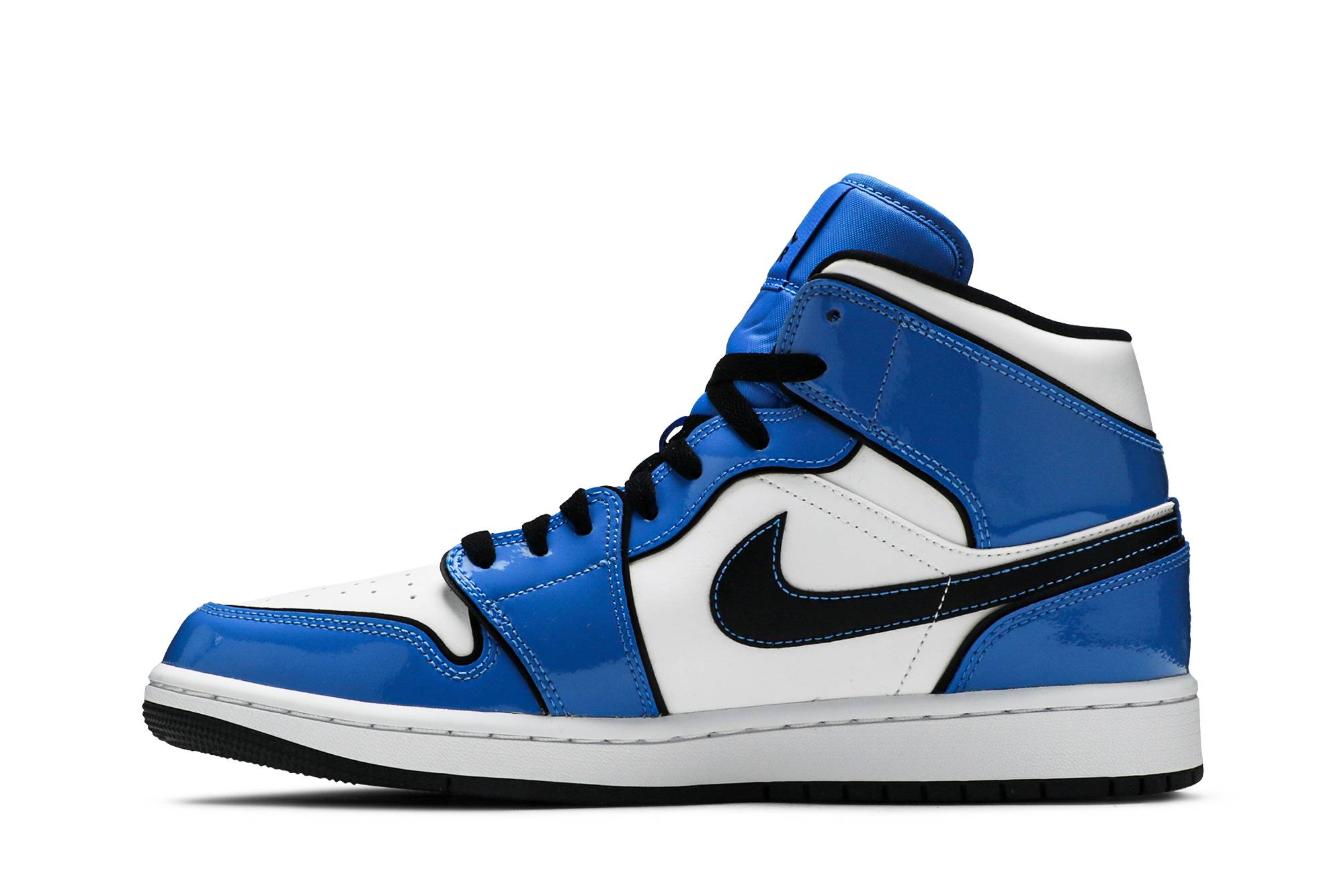 Air Jordan 1 Mid SE ‘Signal Blue’ DD6834-402 - Image 3