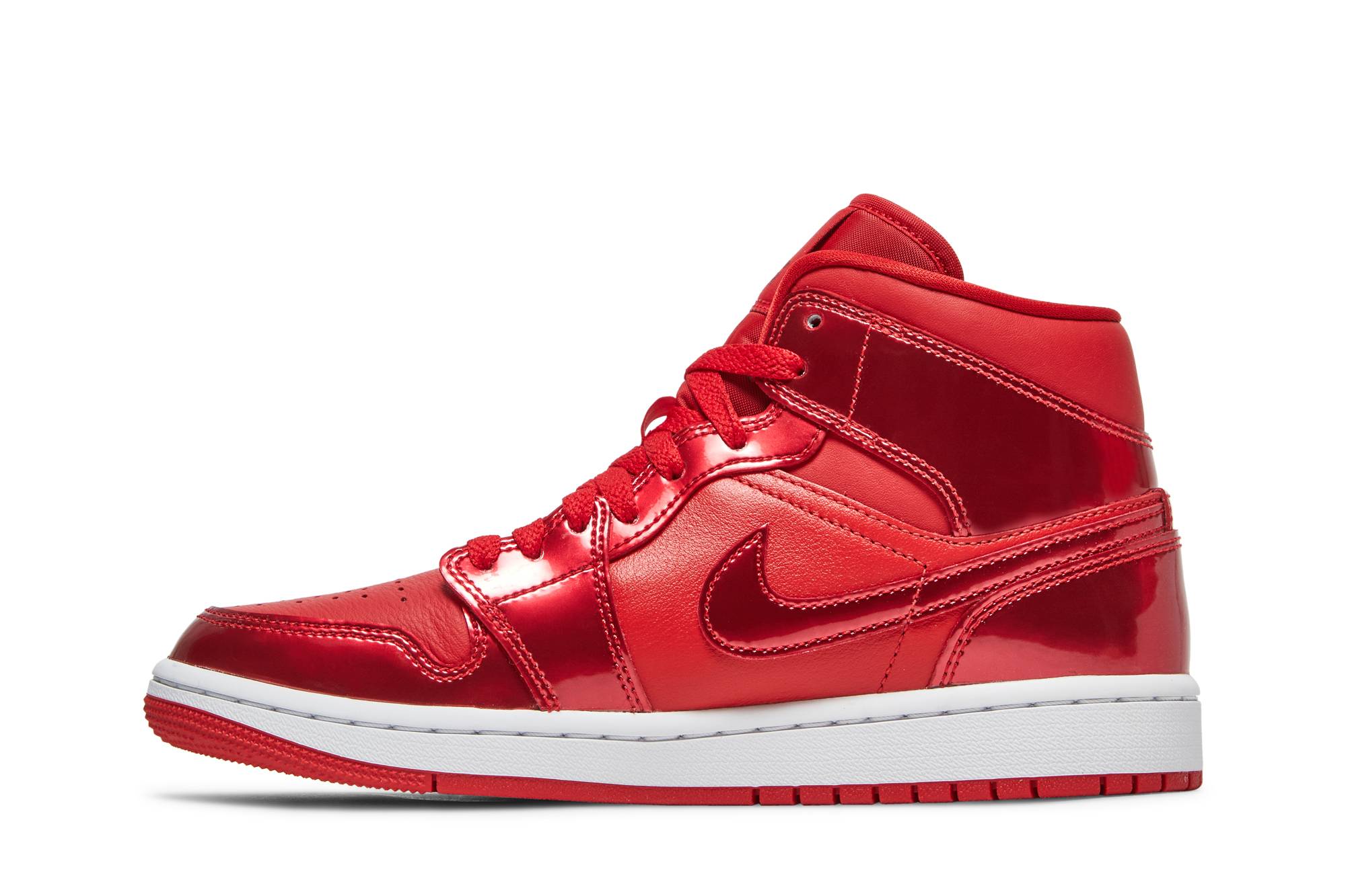 Air Jordan 1 Mid SE ‘Red Pomegranate’ DH5894-600 - Image 3