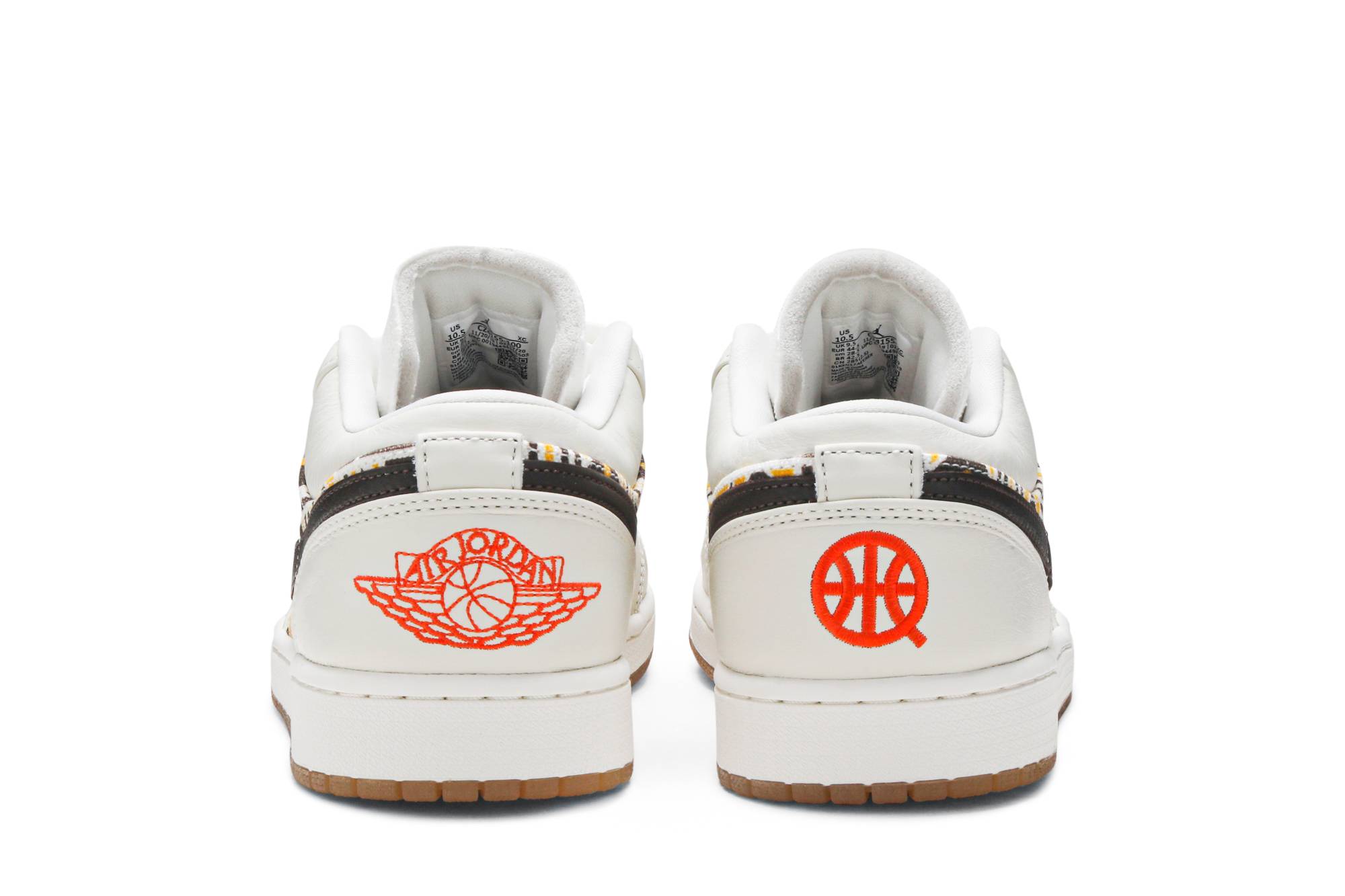 Air Jordan 1 Low ‘Quai 54’ 2020 CZ4155-100 - Image 6