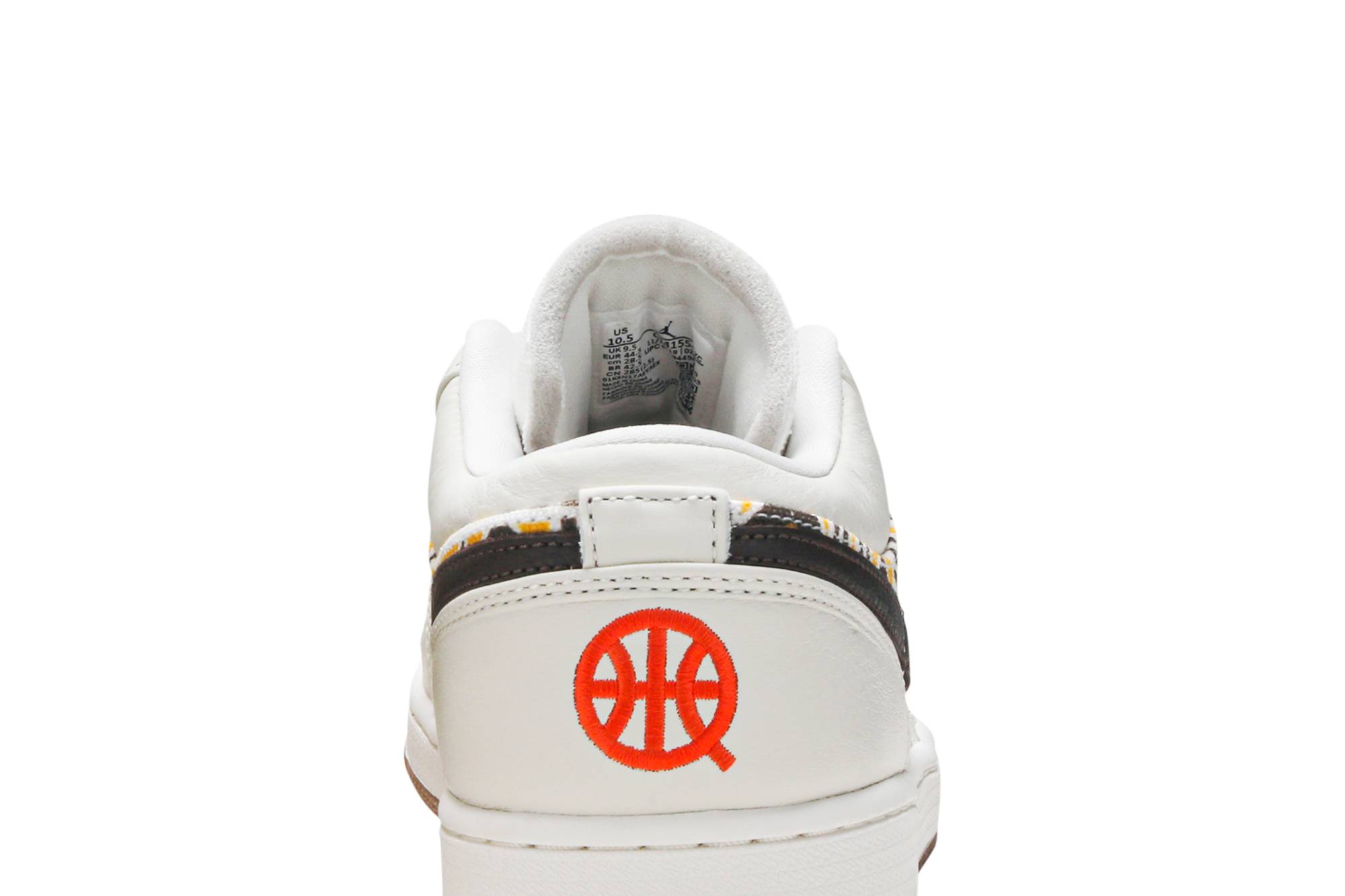 Air Jordan 1 Low ‘Quai 54’ 2020 CZ4155-100 - Image 7