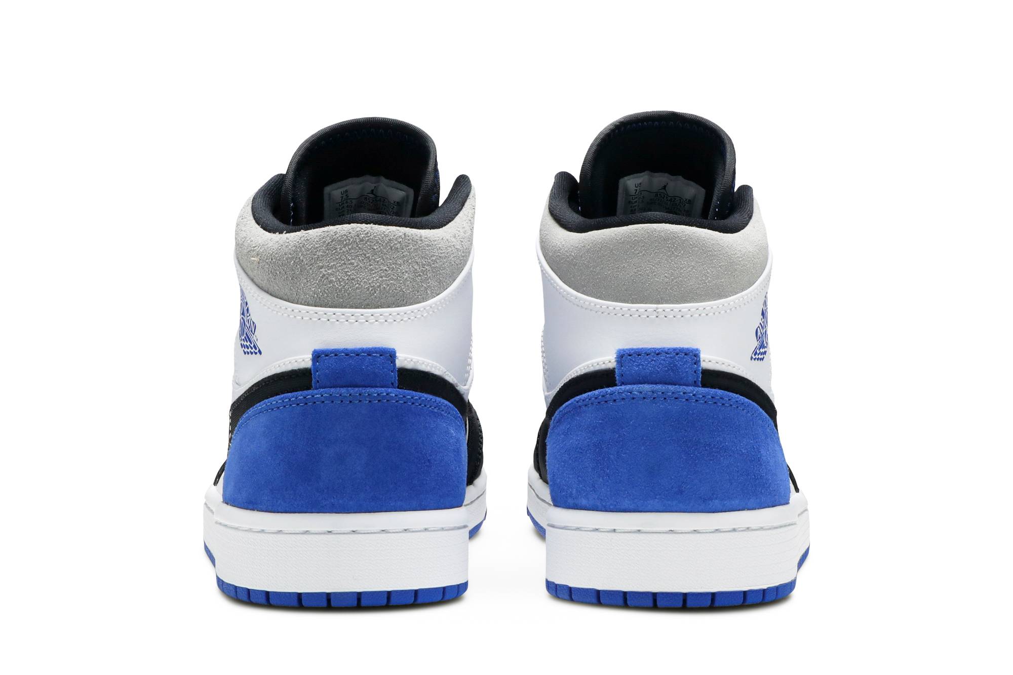 Air Jordan 1 Mid SE ‘Royal Black Toe’ 852542-102 - Image 6