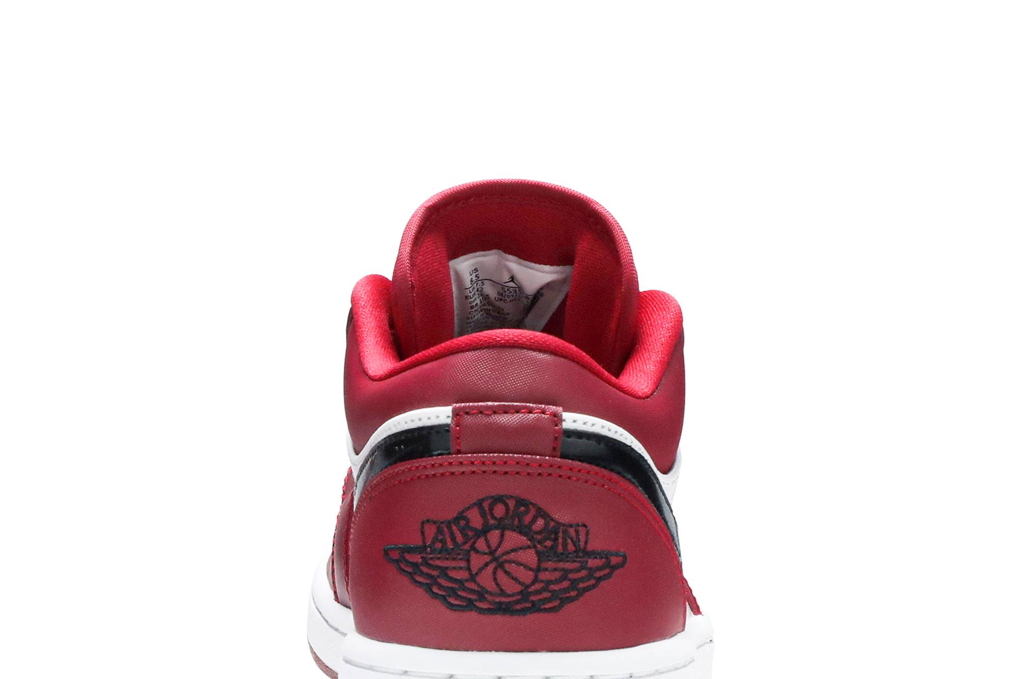 Air Jordan 1 Low ‘Noble Red’ 553558-604 - Image 7