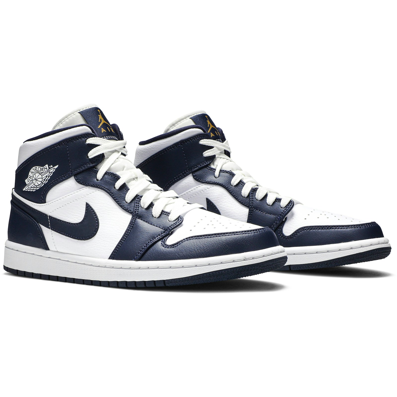 Air Jordan 1 Mid ‘Obsidian’ 554724-174 - Image 8