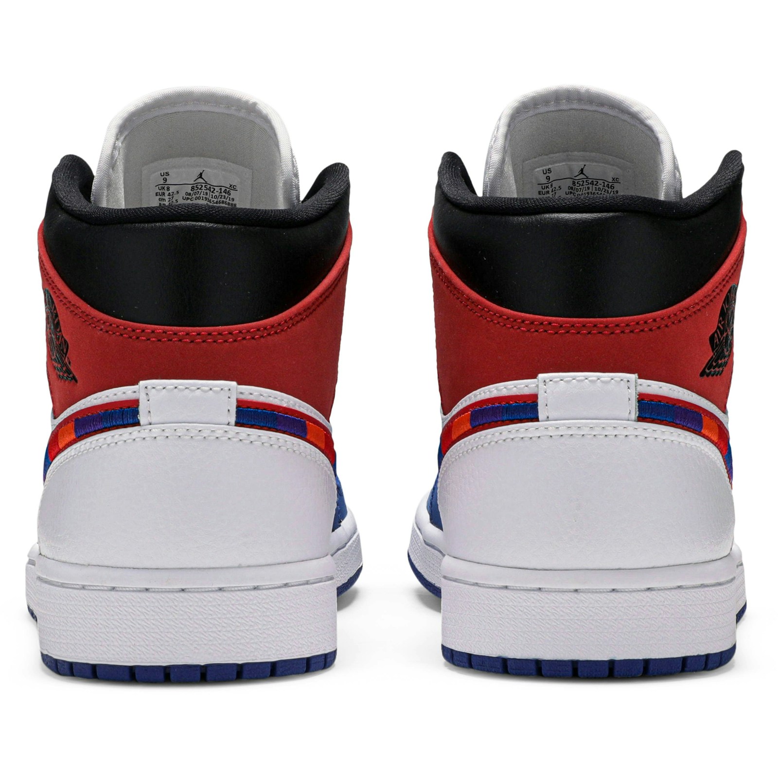 Air Jordan 1 Mid ‘Multicolored Swoosh’ 852542-146 - Image 6