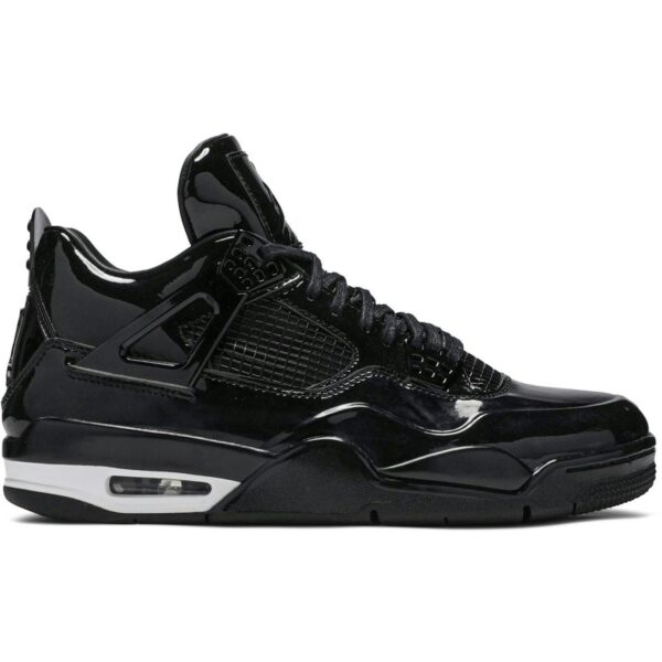 Air Jordan 4 Retro 11Lab4 ‘Black Patent Leather’ 719864-010
