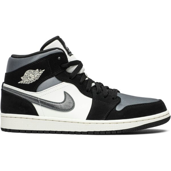 Air Jordan 1 Mid SE ‘Satin Smoke Grey’ 852542-011