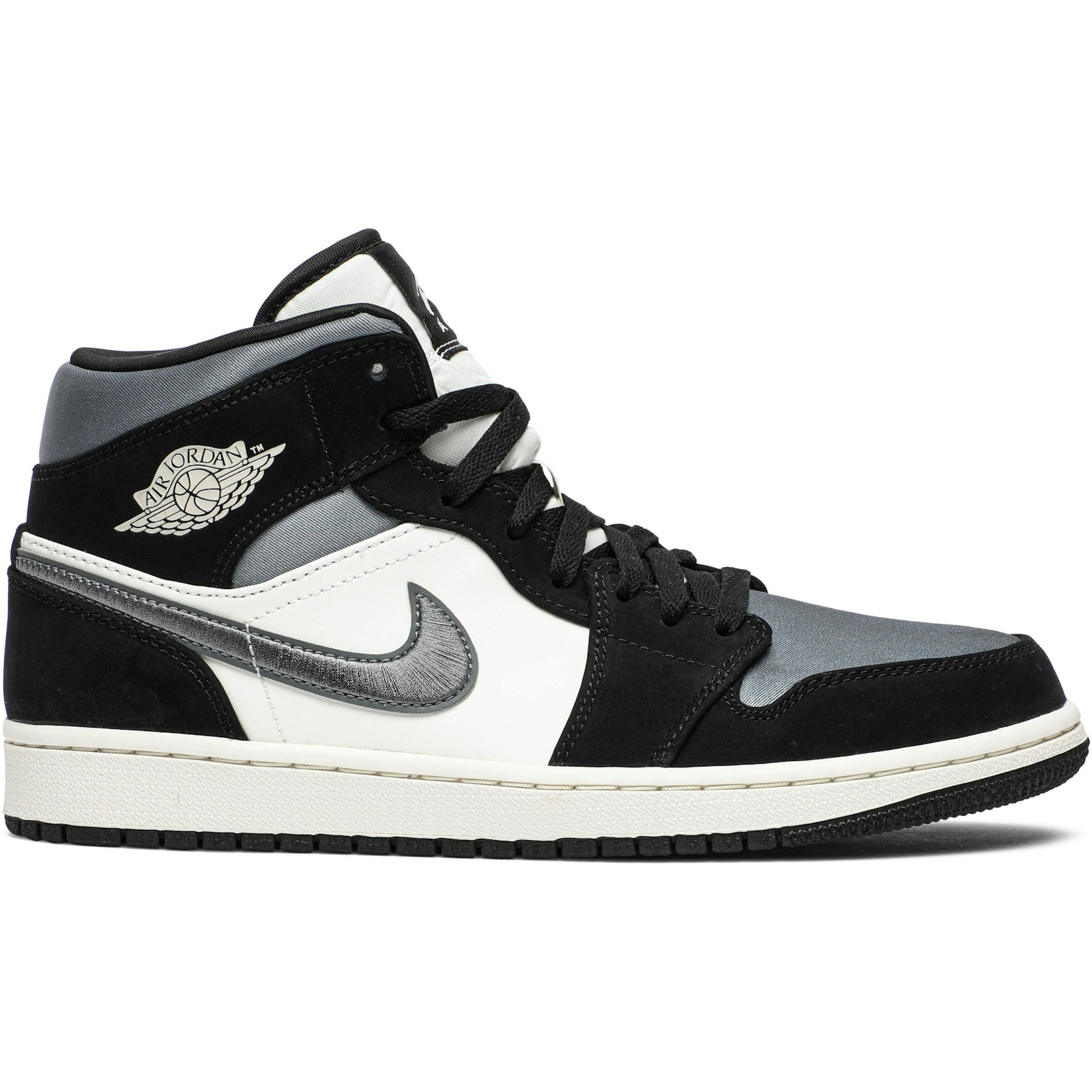 Air Jordan 1 Mid SE ‘Satin Smoke Grey’ 852542-011